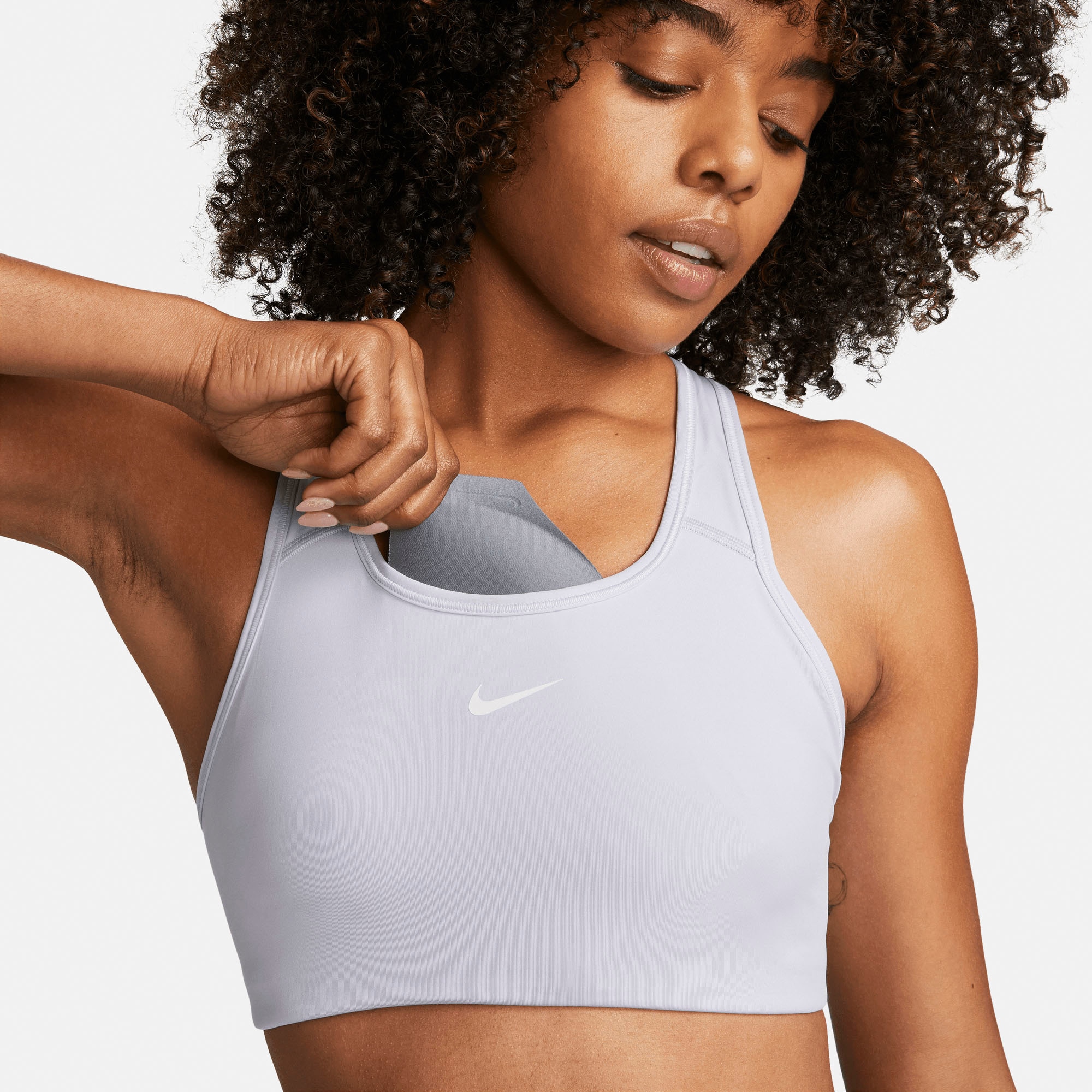 Nike Sport-BH »Dri-FIT Swoosh Women's Medium-Support 1-Piece Pad Sports  Bra« bei