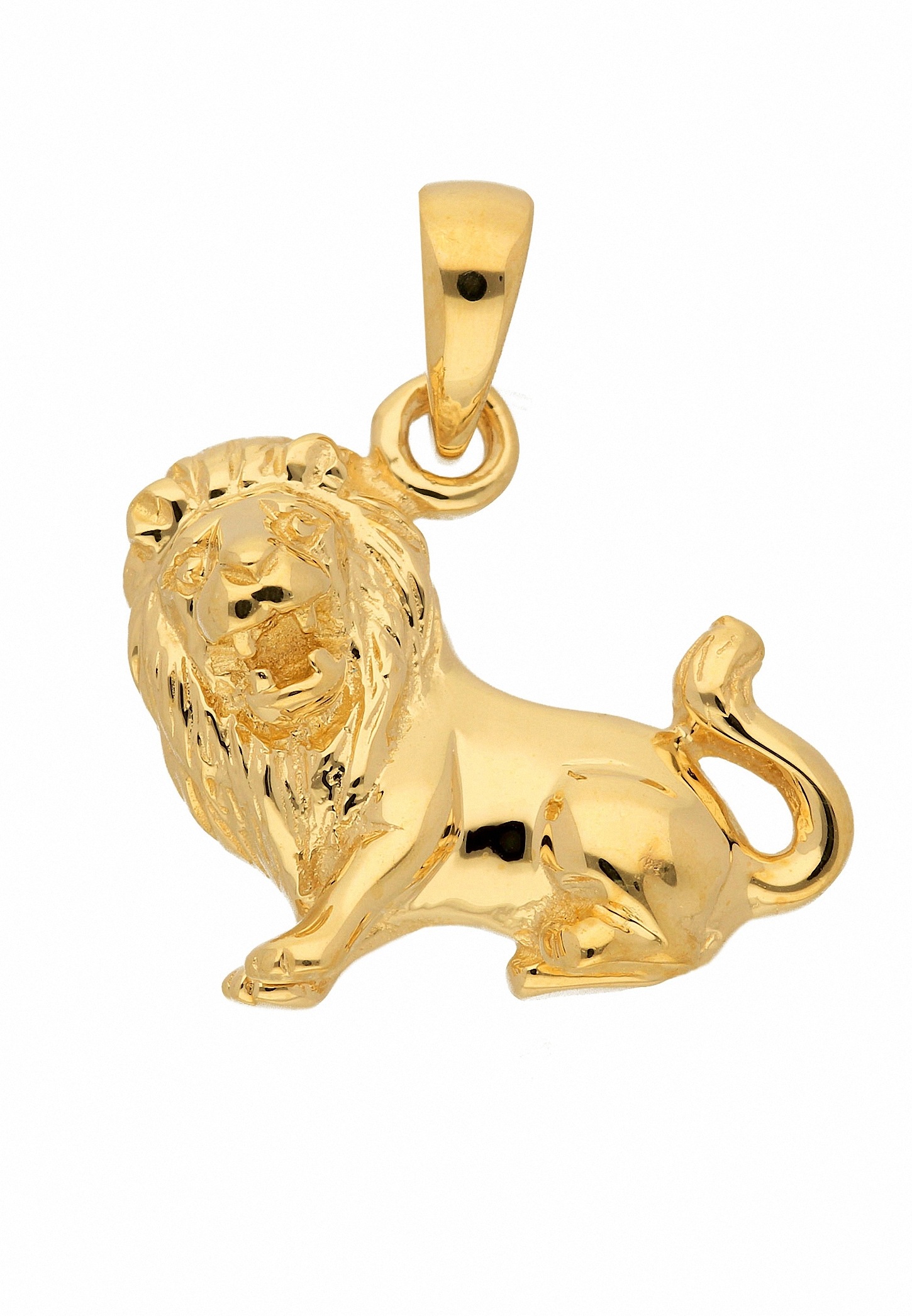 Adelia´s Sternzeichenanhänger »585 Gold Sternzeichen Anhänger Löwe«
