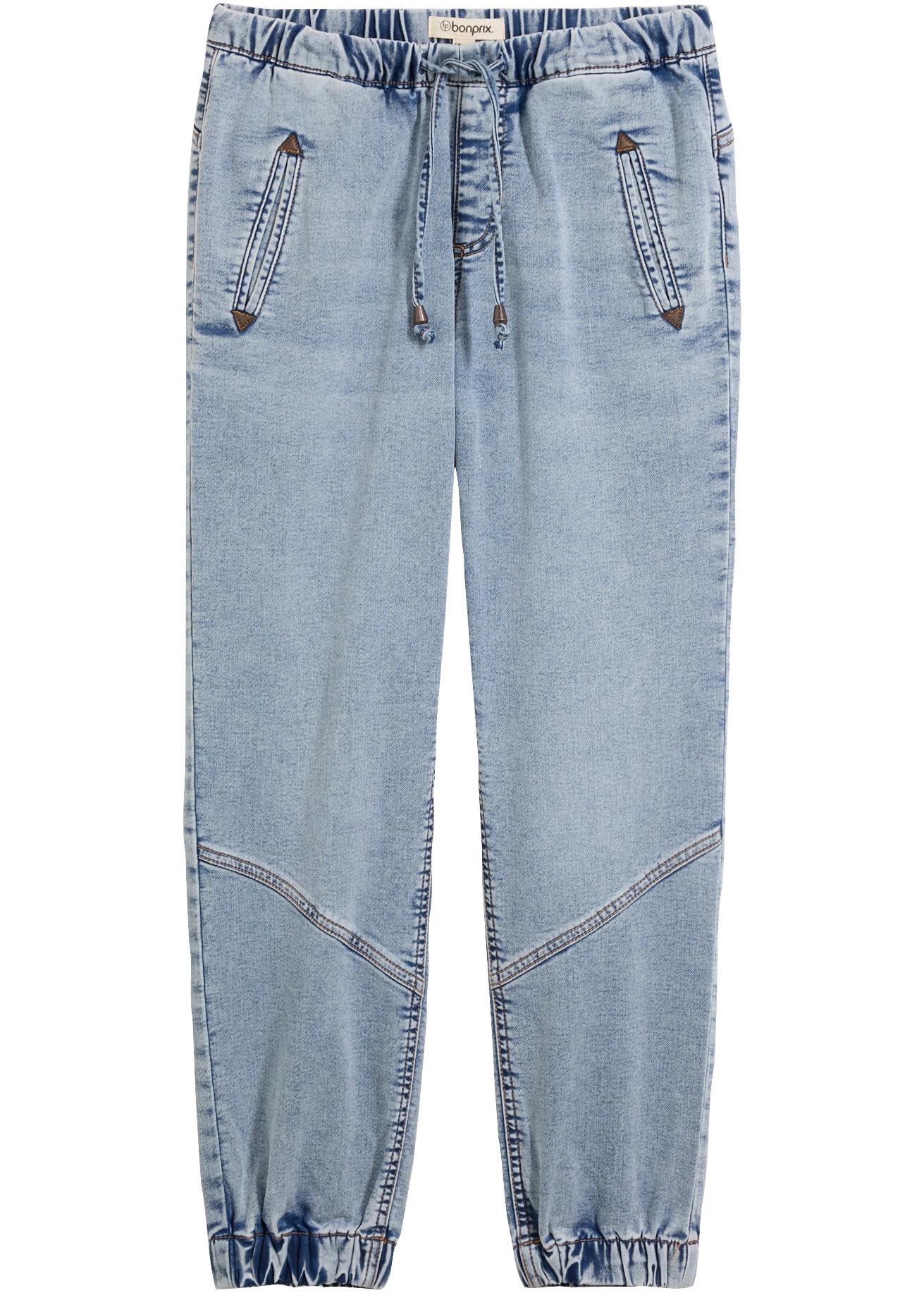 bonprix Jeansjeggings loose fit Passform, aus Baumwolle, Polyester und Elasthan