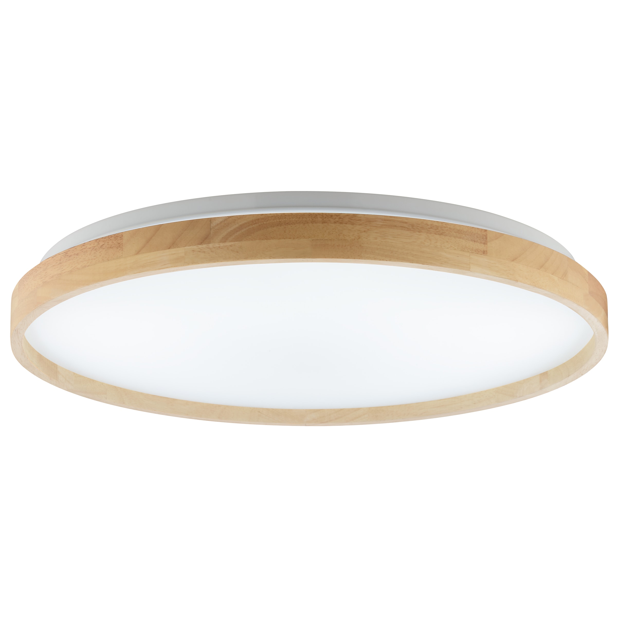Brilliant LED Deckenleuchte »Alson« LED-Modul 1 Stk. warmweiß - kaltweiß Ø 49,5 cm, 17 W, 3540 lm, 3000-6500 K, Holzrahmen