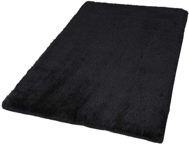 Carpet City Badematte »Topia Mats, Badteppich uni«, rutschhemmend beschichtet, strapazierfähig, Hochflor, Kaninchen Haptik, Polyester, Badezimmerteppich, waschbar