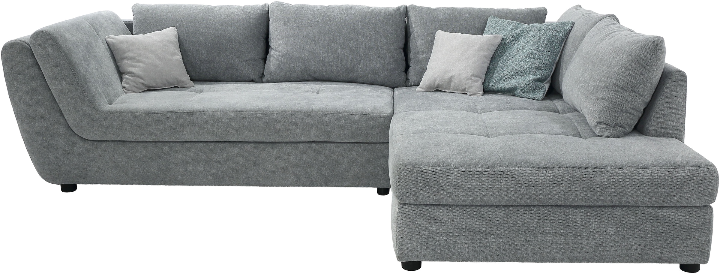 Jockenhöfer Gruppe Ecksofa »Rascasse L-Form, B: 322 cm« mit Zierkissen, XXL-Sofa