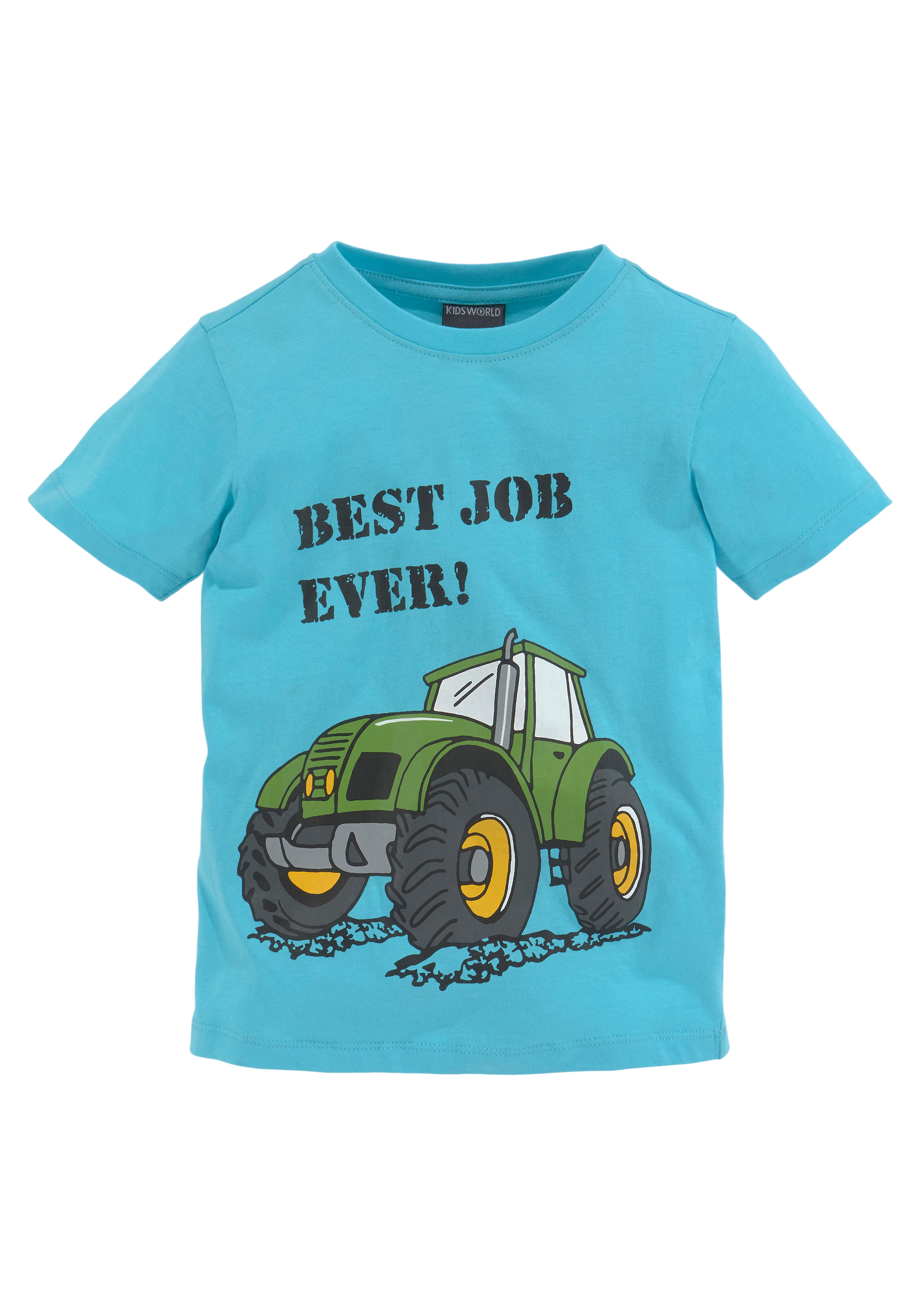 KIDSWORLD T-Shirt »BEST JOB EVER!«, bei (Packung, 2er-Pack)