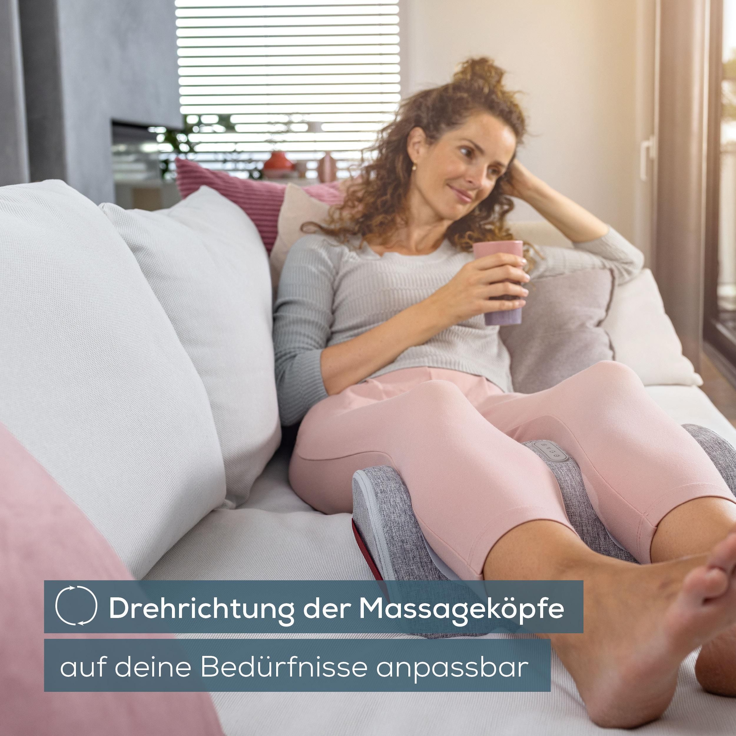 BEURER Fußmassagegerät »Fuß- und Wadenmassagegerät FM 42 mit zuschaltbarer Wärmefunktion« Wohltuende Shiatsu Fußmassage für Füße und Waden