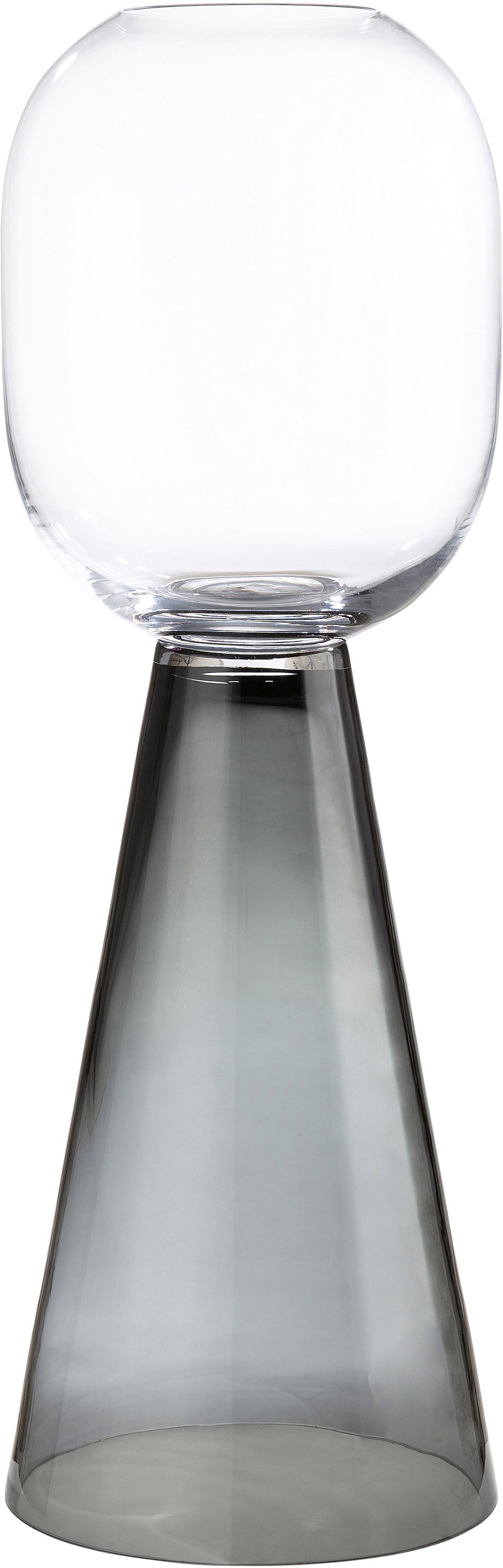 GILDE Bodenwindlicht »Luxo, Weihnachtsdeko«, (1 St.), aus Glas, kann auch als Bodenvase verwendet werden