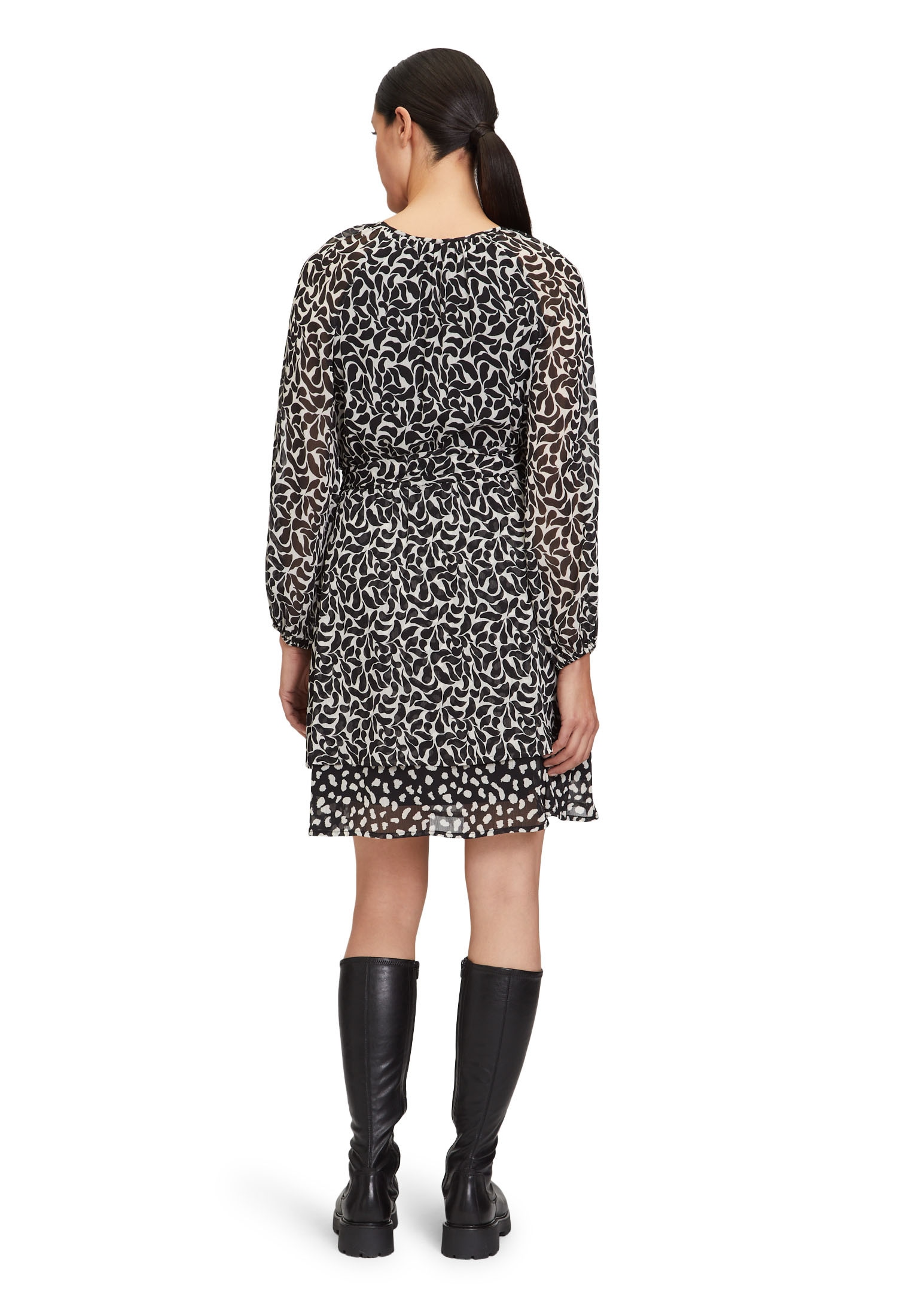 Cartoon Chiffonkleid »Chiffonkleid mit Muster«