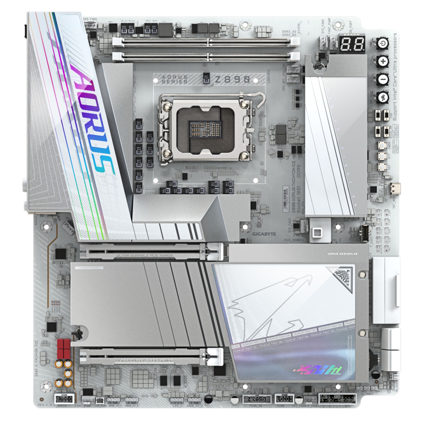 Gigabyte Mainboard »Z890 AORUS TACHYON ICE Mainboard – Intel Core Ultra«