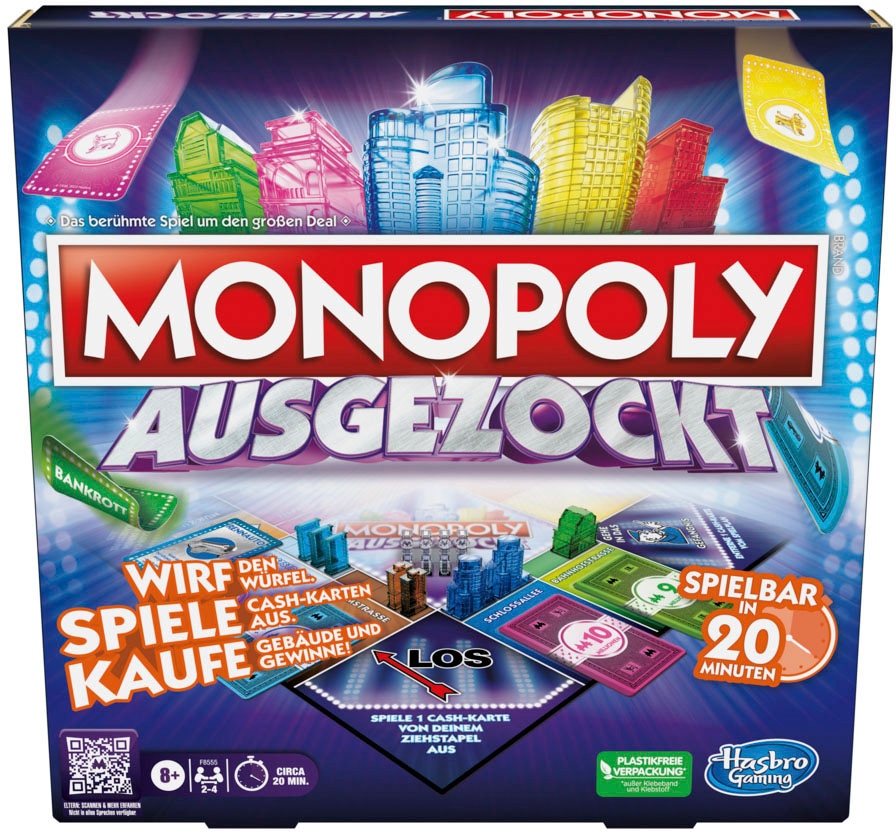 Hasbro Spiel »Hasbro Gaming, Monopoly Ausgezockt«