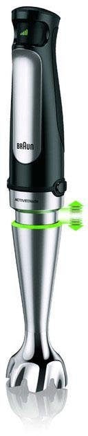 Braun Stabmixer »MultiQuick 7 MQ 7025X - 1000W, Stufenlosregulierbar, Dynamische Klinge« 1000 W Spritzschutz, Extra Mahlklinge, 350 ml Zerkleinerer, Schneebesen