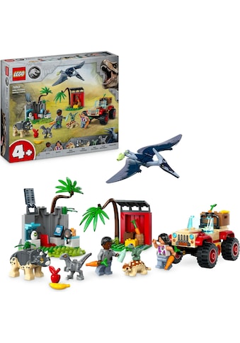 Konstruktionsspielsteine »Rettungszentrum für Baby-Dinos (76963), LEGO Jurassic...