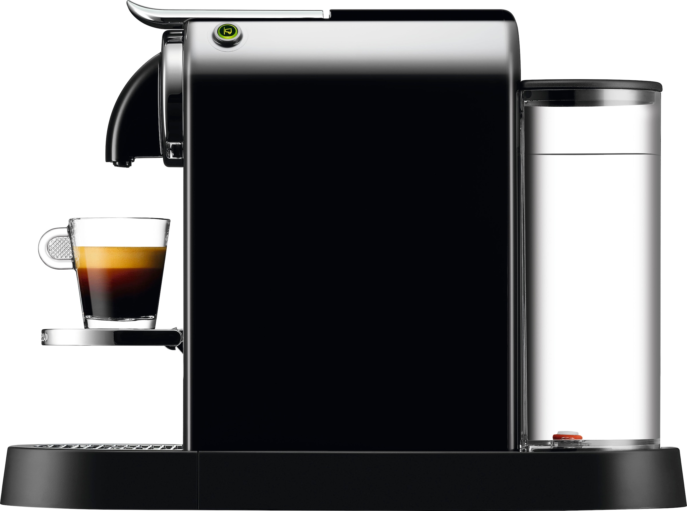 mit von Garantie 3 EN Black«, Willkommenspaket Nespresso mit »CITIZ inkl. 7 167.B XXL DeLonghi, Jahren Kapselmaschine Kapseln