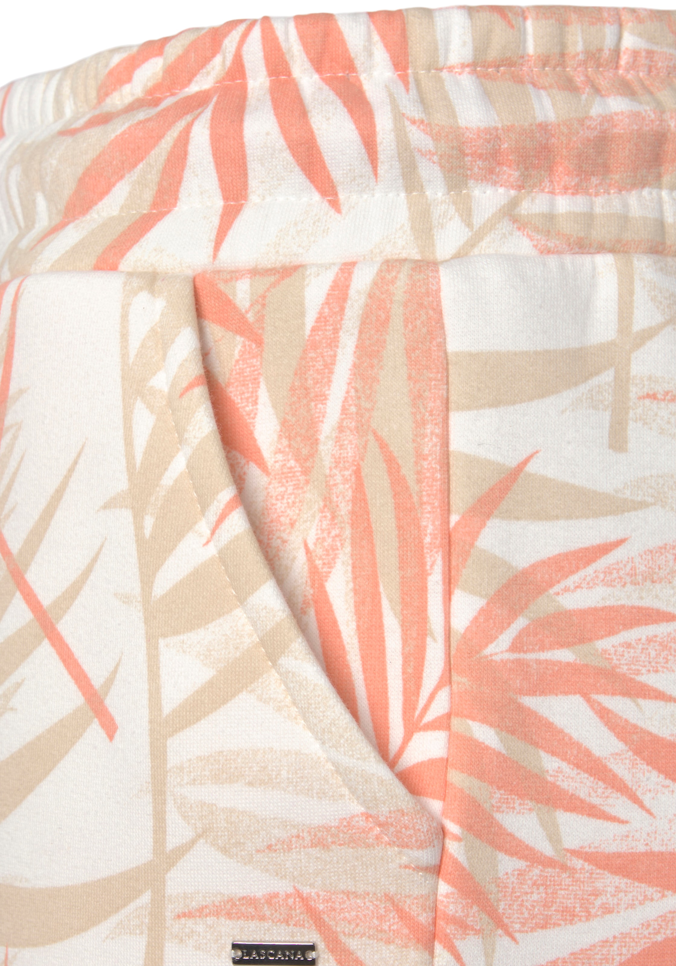 LASCANA Sweatpants, (1 tlg.), Loungehose mit Allover-Druck, Loungewear