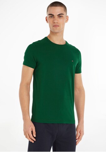 Tommy Hilfiger T-Shirt »STRETCH SLIM FIT TEE«, mit Rundhalsausschnitt kaufen