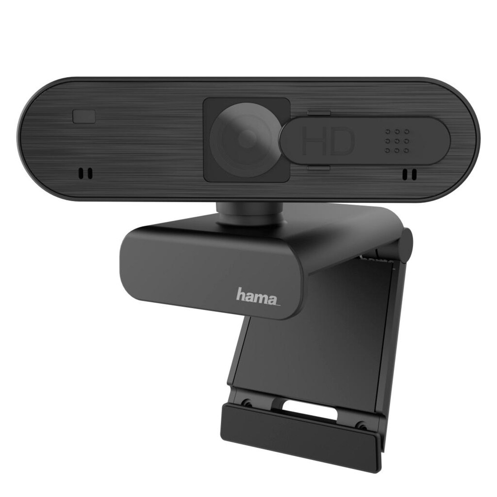 Hama Full HD-Webcam »PC Webcam für Laptop PC, Streaming, Chatten mit Mikrofon, Windows Mac«, Full HD