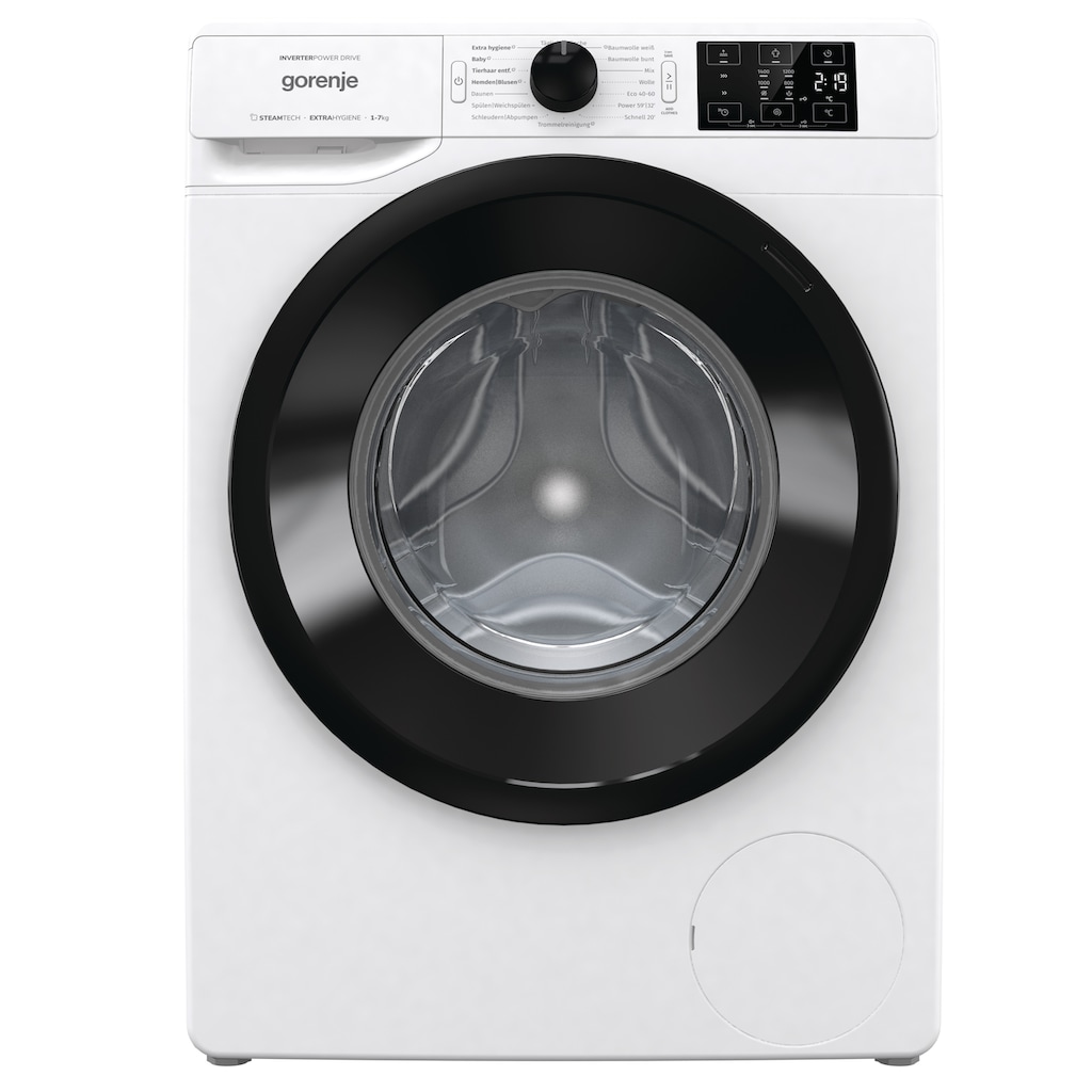 GORENJE Waschmaschine, WNEI 74 SAPS, 7 kg, 1400 U/min