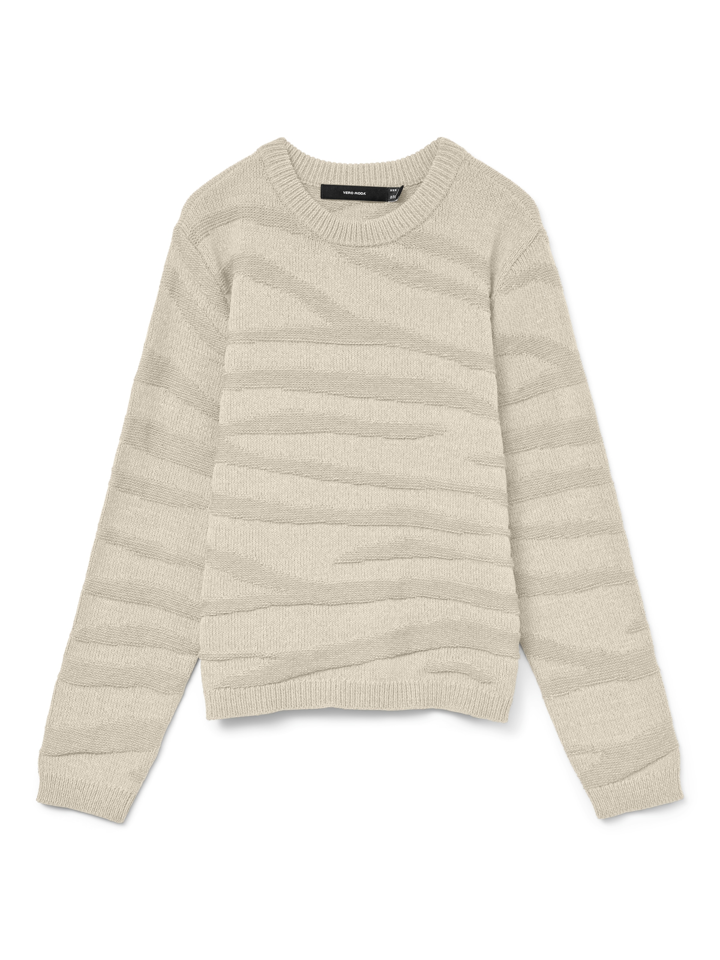 Vero Moda Strickpullover »VMMALOU LS O-NECK PULLOVER BOO«