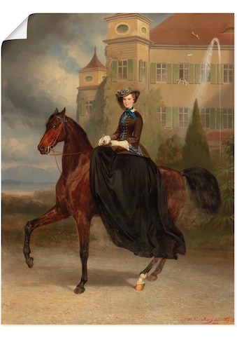 Wandbild »Kaiserin Elisabeth von Österreich«, Historische Persönlichkeiten, (1 St.)