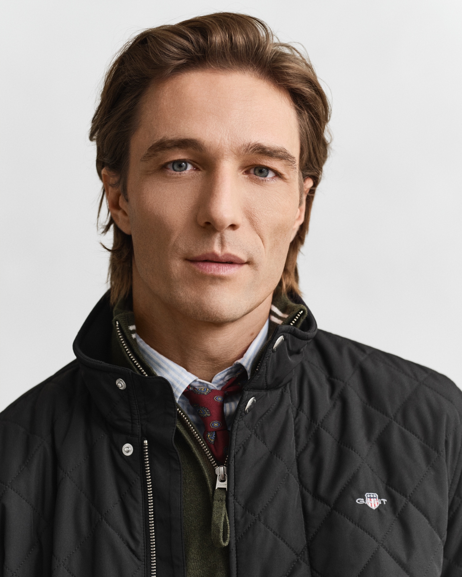 Gant Steppjacke mit Stehkragen