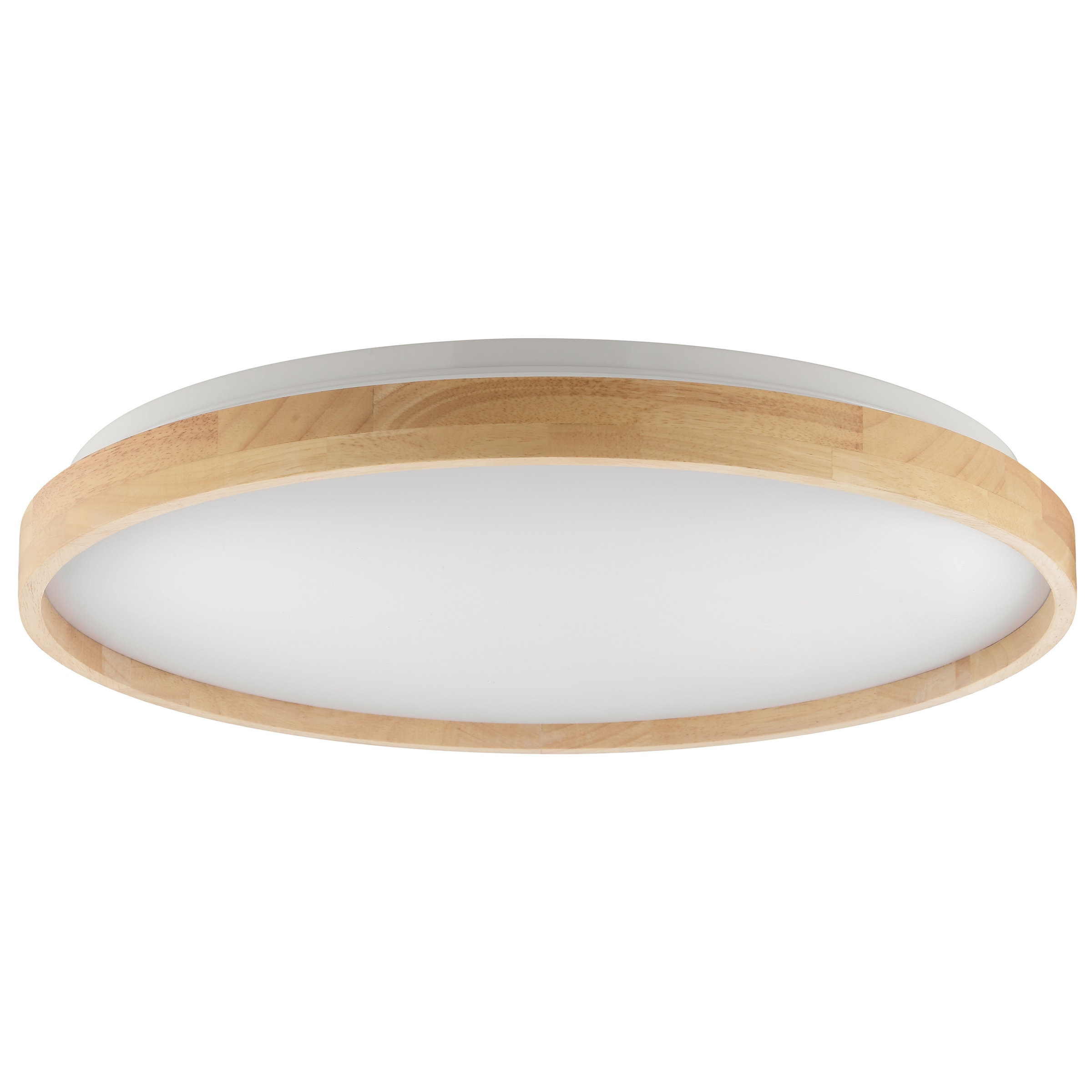 Brilliant LED Deckenleuchte »Alson« LED-Modul 1 Stk. warmweiß - kaltweiß Ø 49,5 cm, 17 W, 3540 lm, 3000-6500 K, Holzrahmen