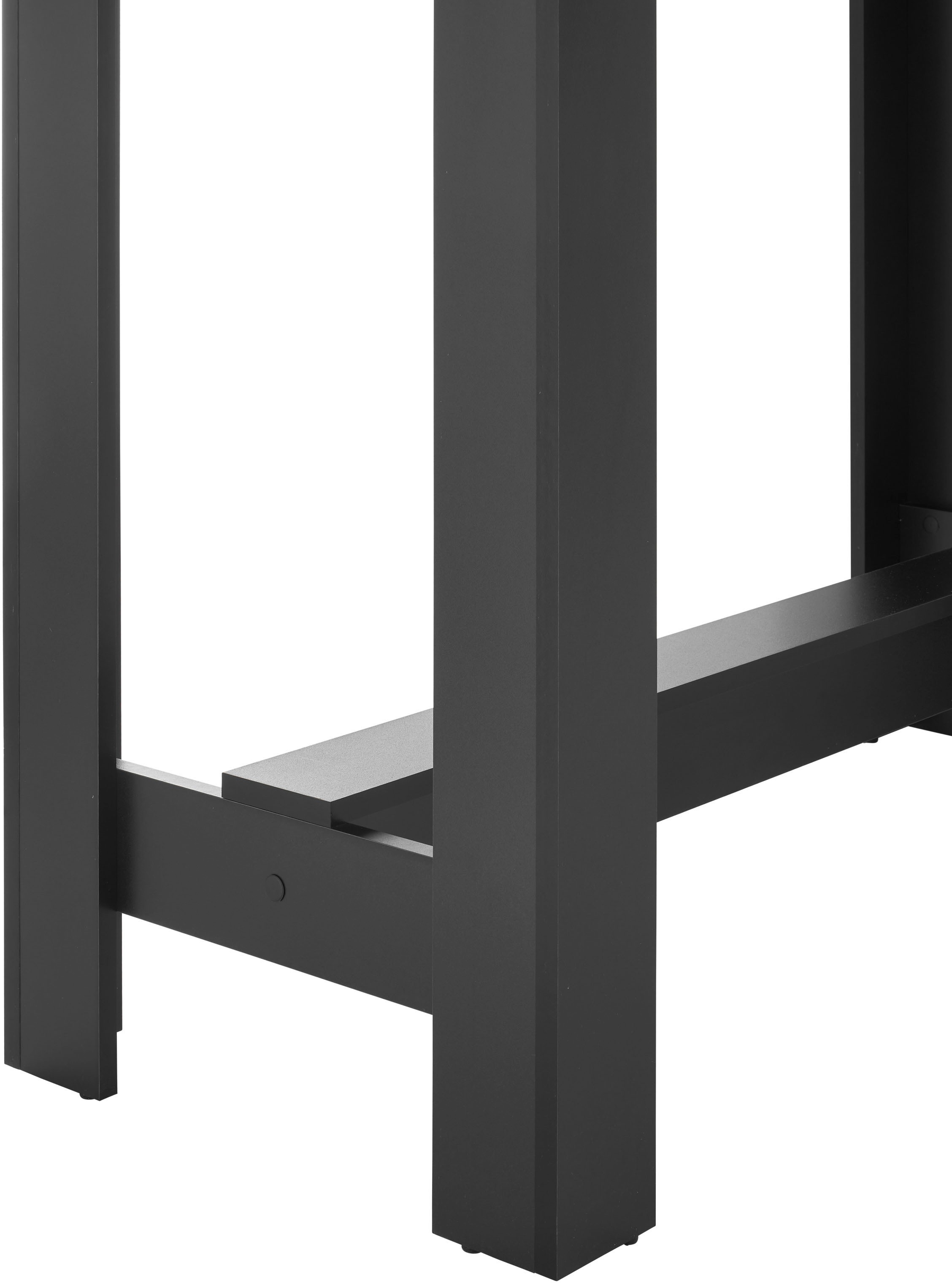 Stolkom Bartisch »Modesto Küchentisch, Bistrotisch, Stehtisch Küche, BxHxT 115x103x50 cm«, Grozügige Fläche, Stabiler Halt, Tischplatte melaminbeschichtet