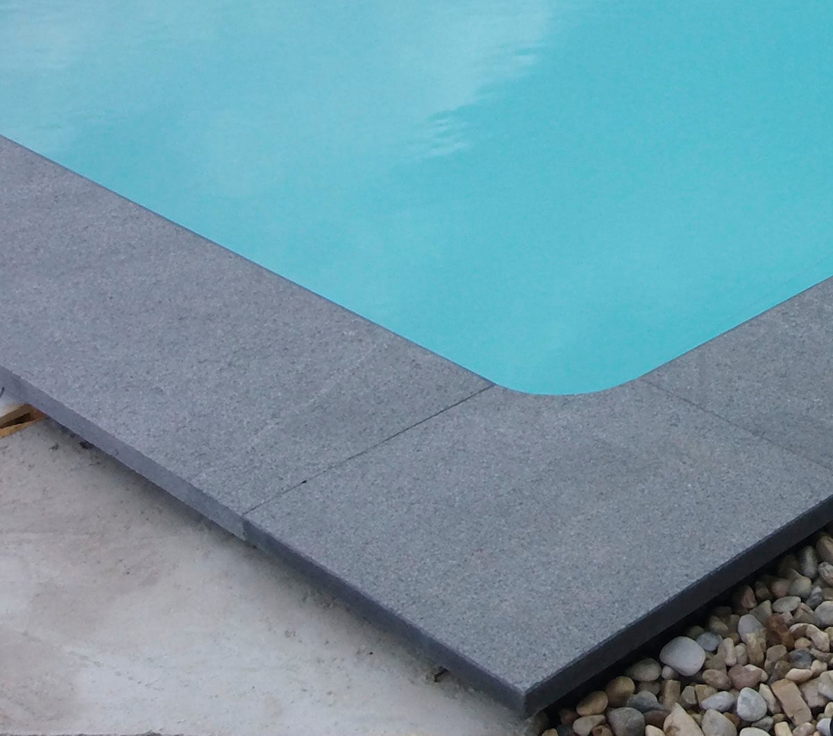 KWAD Rechteckpool »Randstein«, (Set), RE-Becken BMD 600x300, 800x400 oder 700x350 cm, Höhe 150 cm