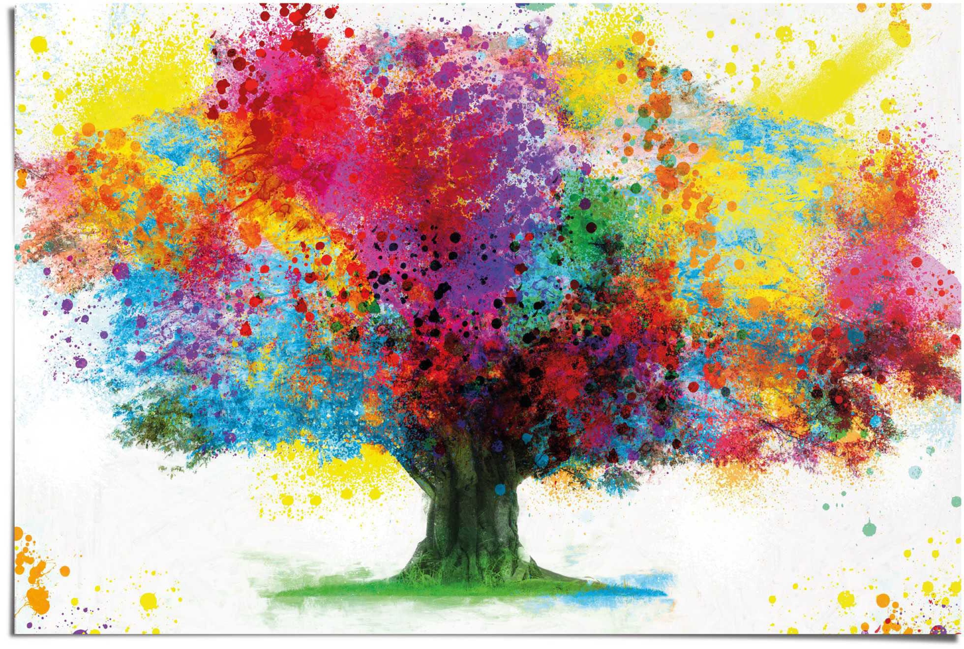 Reinders! Poster »Farbkleckse Baum«, (1 kaufen bequem St.)