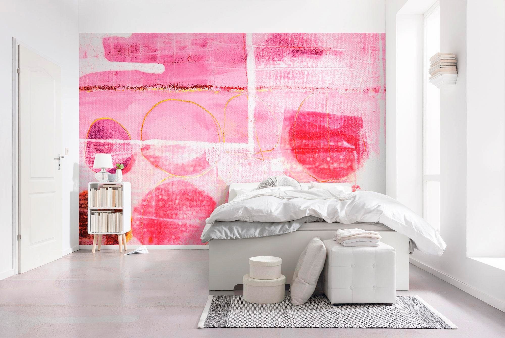 Komar Vliestapete »Digitaldruck Vlies - Cells Wrapping - Größe 500 x 280 cm«, bedruckt, Wohnzimmer, Schlafzimmer