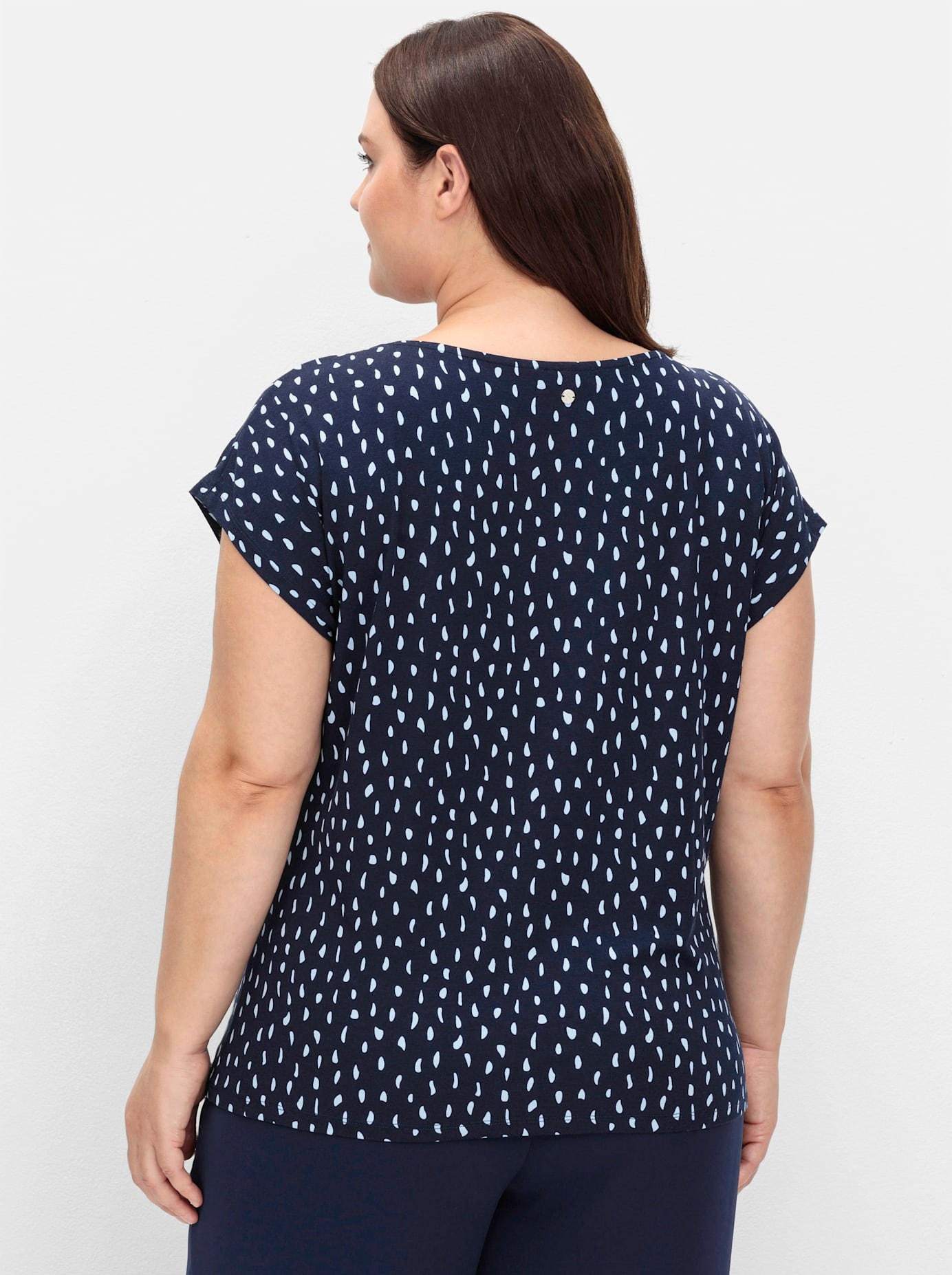 Sheego Kurzarmshirt »Kurzarmshirt«, (1 tlg.)