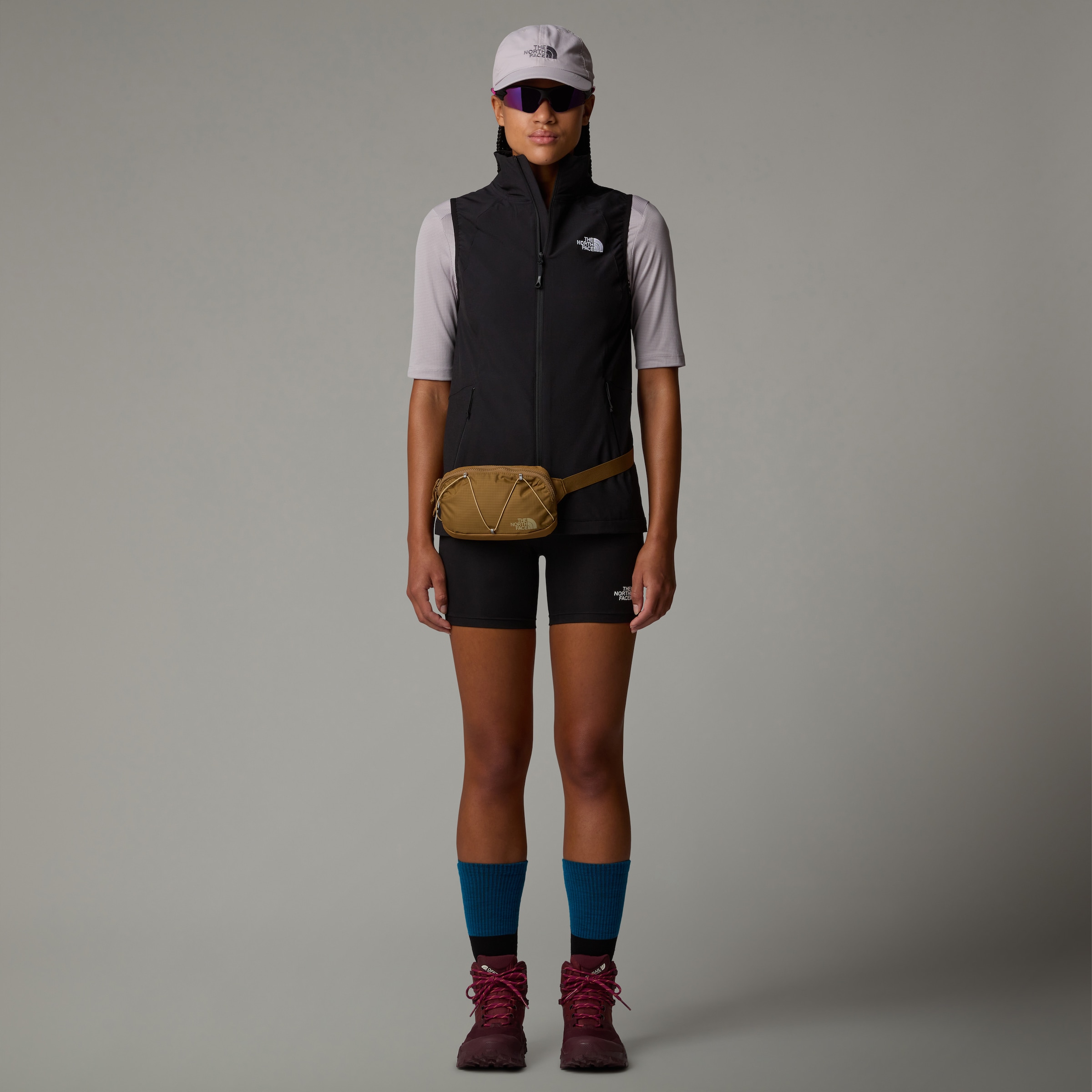 The North Face Softshellweste »Nimble Weste für Damen«, (1 tlg.)