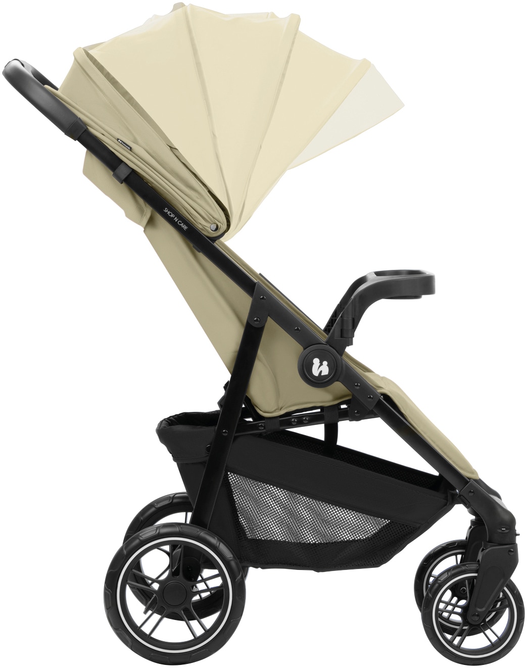 Hauck Kinder-Buggy »Shop N Care, Olive«, 22 kg, bis 22 kg belastbar; kompatibel mit Babyschale