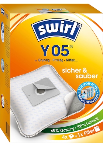 Staubsaugerbeutel »Y 05 für Dirt Devil, Progress und Samsung«, (Packung)