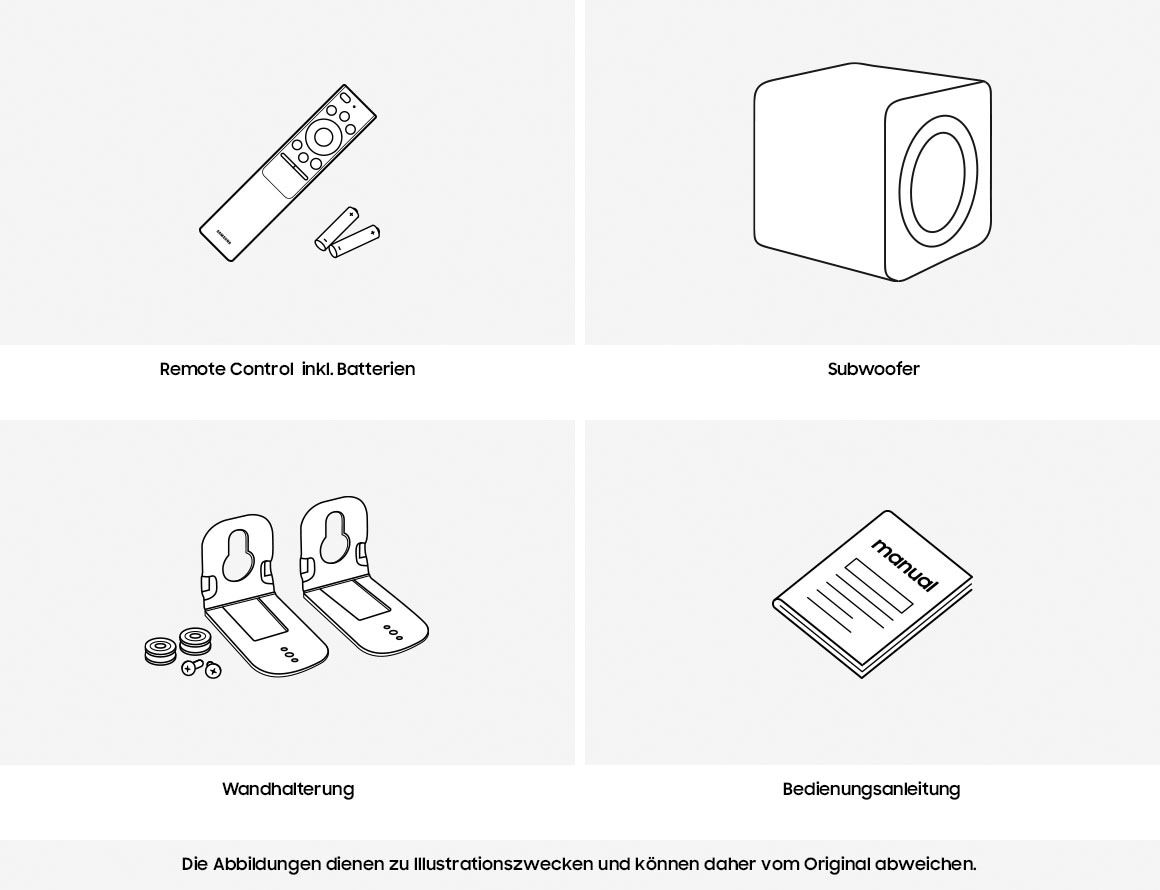 Samsung Soundbar »HW-Q64GC«, 3.1-Kanal Sound System,Dolby Atmos & DTS:X,Adaptive Sound Lite