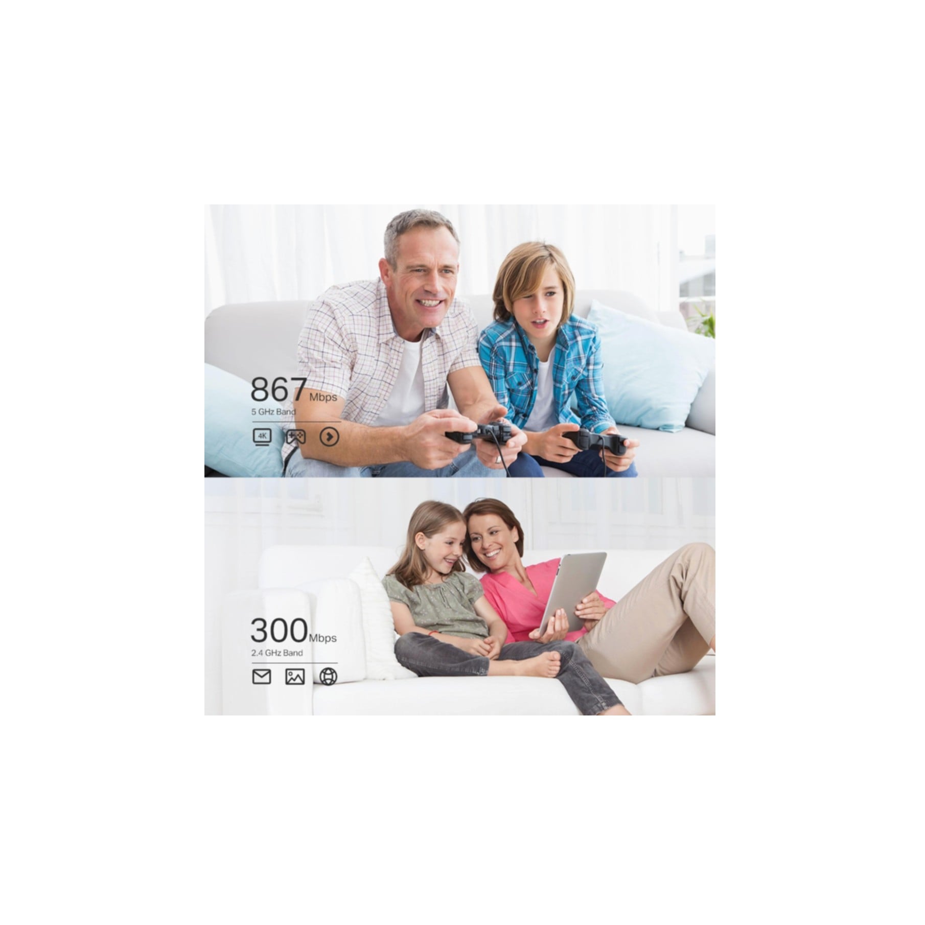 TP-Link Reichweitenverstärker »AC1200 Dualband-PCI-Express-WLAN-Adapter«