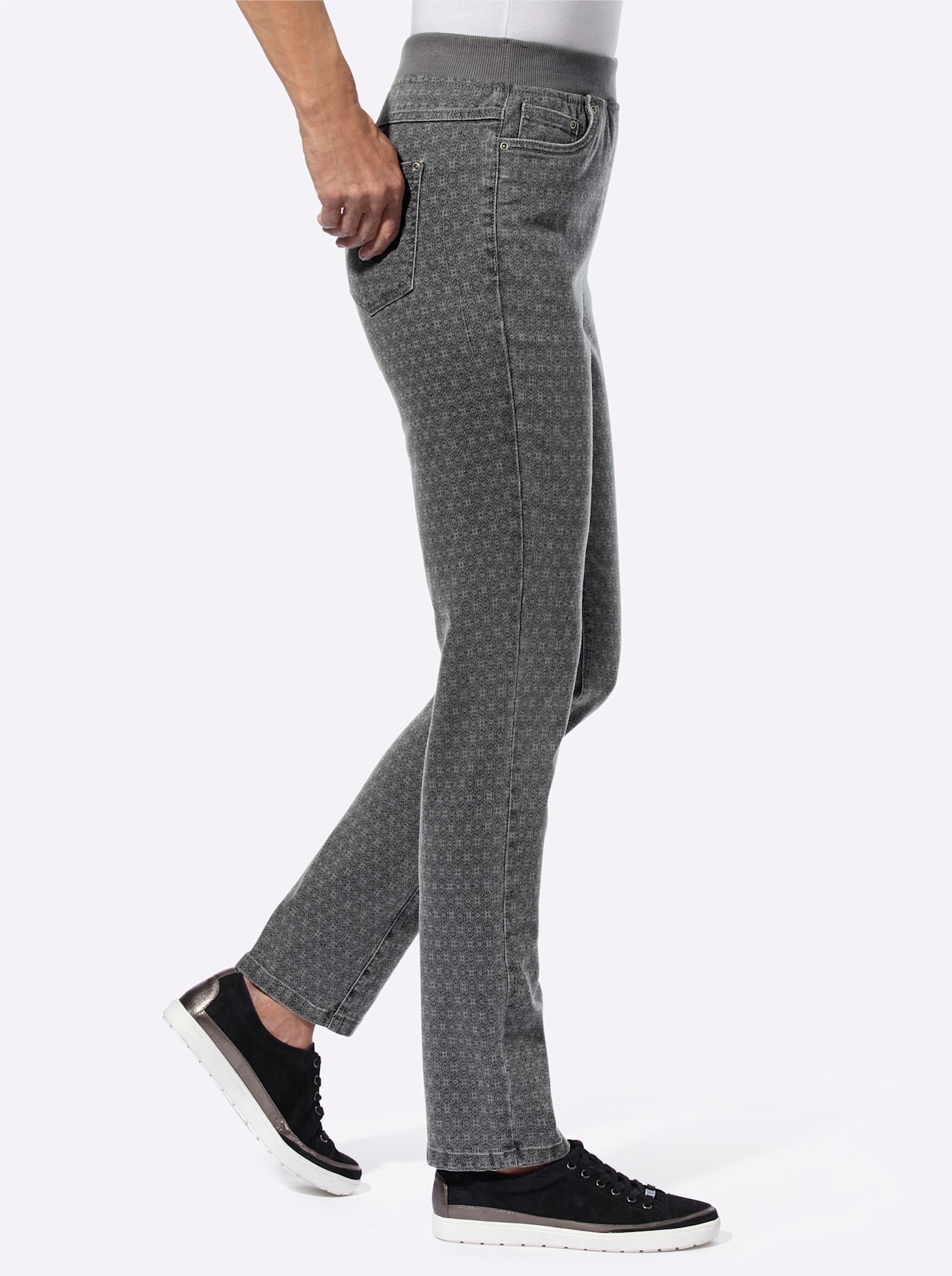 Classic Basics Schlupfjeans, (1 tlg.)