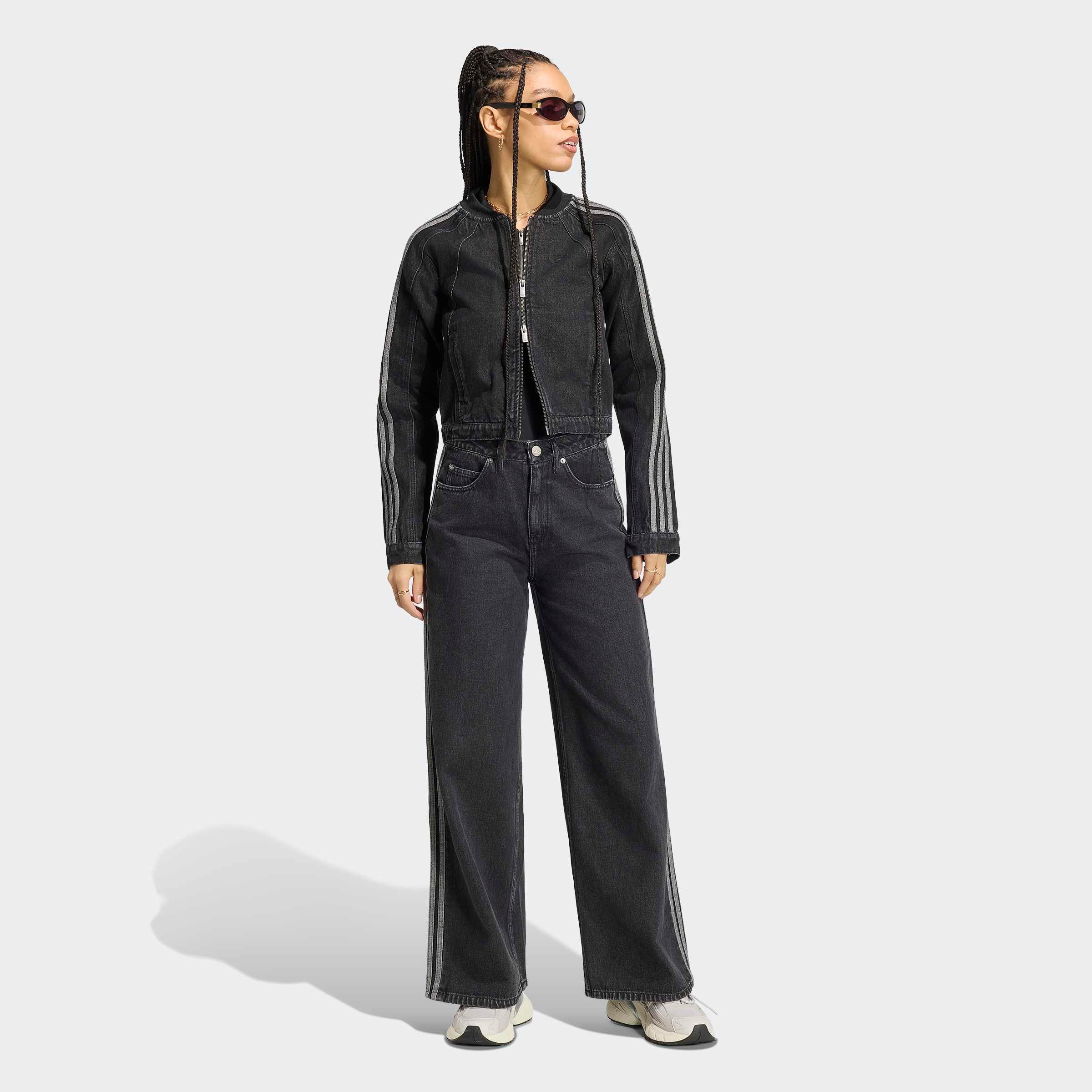 adidas Originals Outdoorjacke »SST 2.0 DENIM« für Erwachsene, mit Reißverschluss, aus Baumwolle