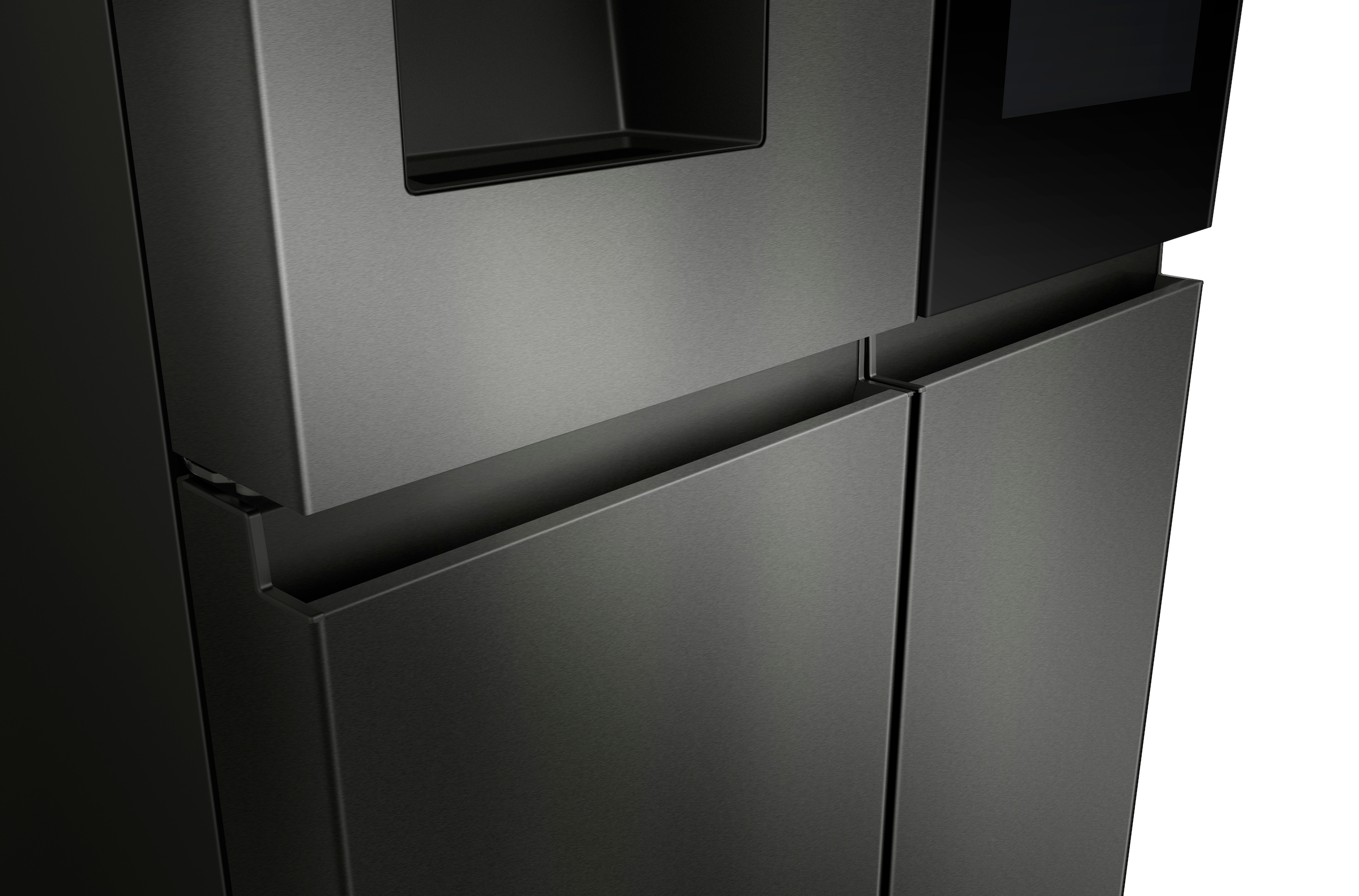 Hisense Multi Door »RQ600P7SKE« 179 cm hoch 91,4 cm breit PureViewDoor - immer sehen was im Kühlschrank ist