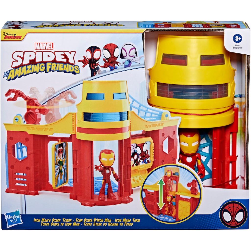 Hasbro Spielwelt »Marvel Spidey und seine Super-Freunde, Iron Mans Turm«