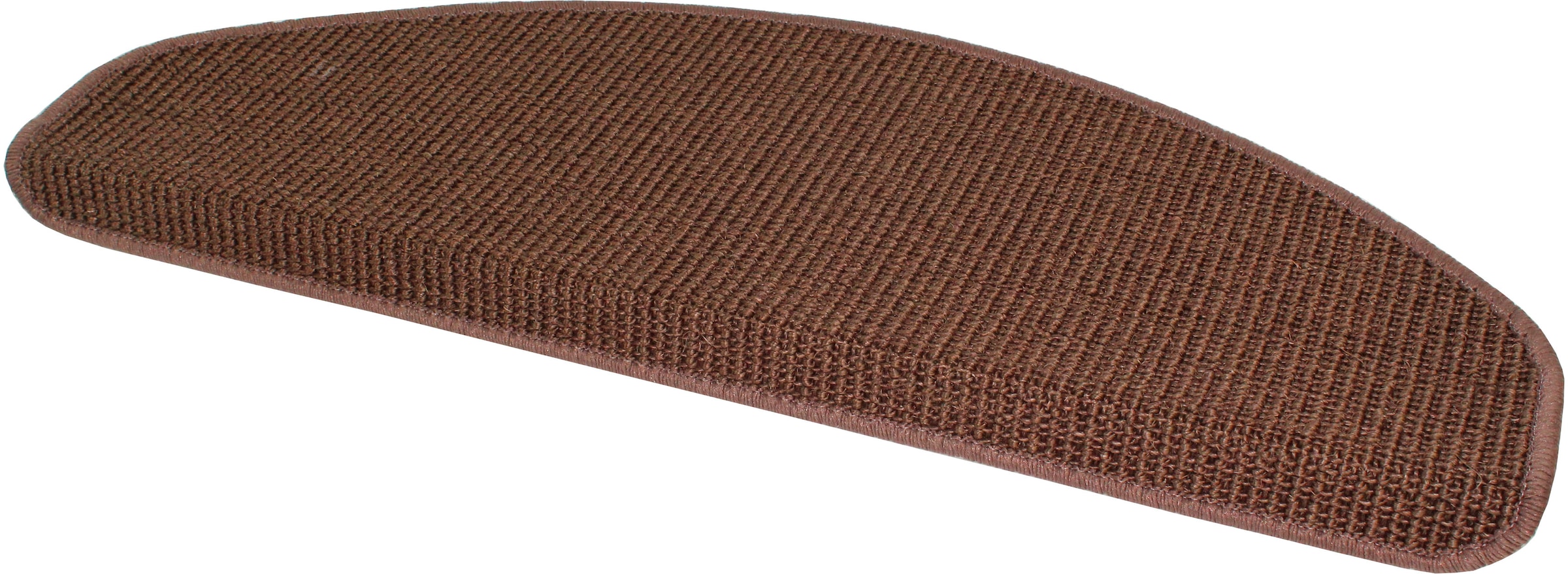 Dekowe Stufenmatte »Mara S2«, halbrund, 5 mm Höhe, 100% Sisal, große Farbauswahl, selbstklebend, auch als Set 15 Stück