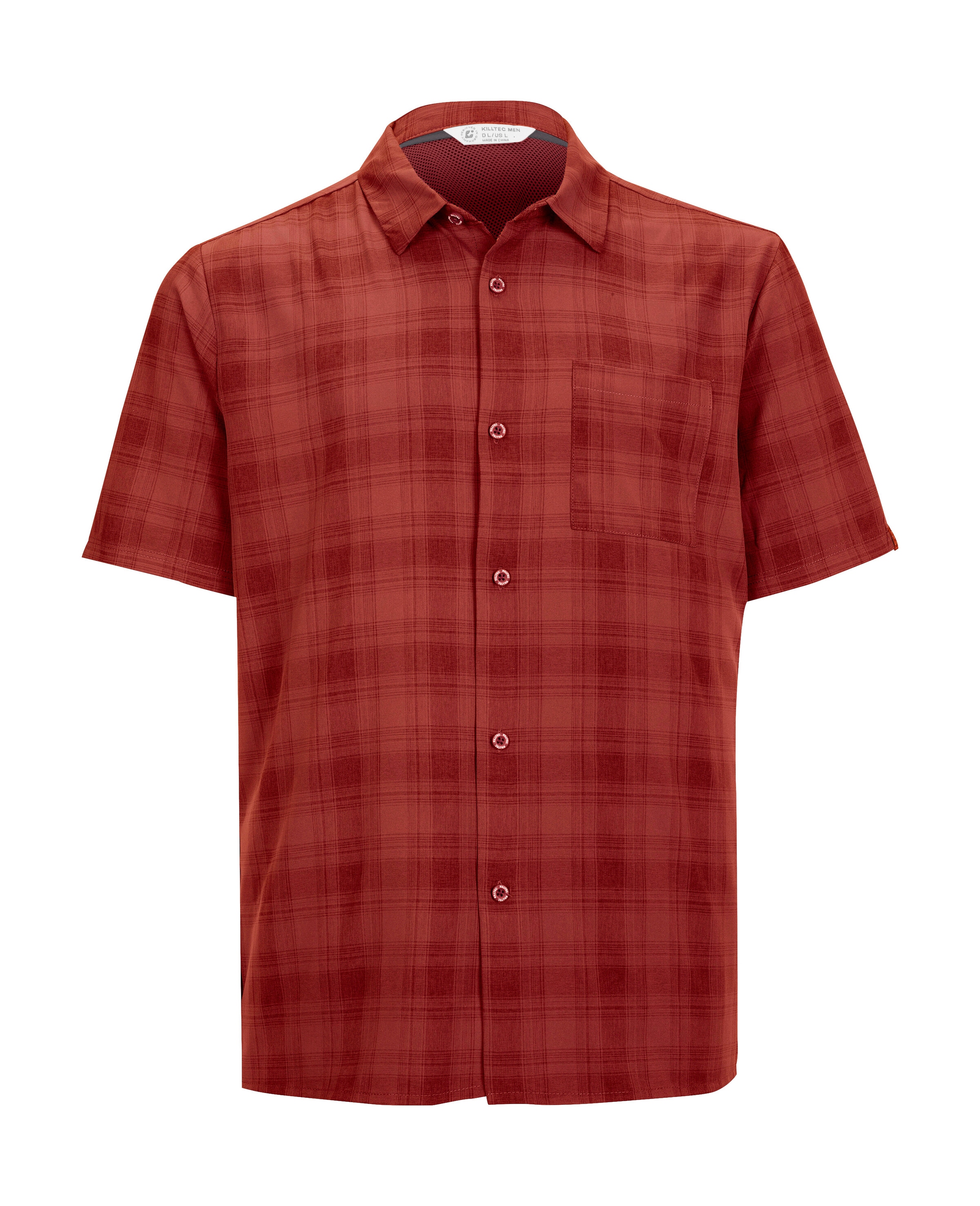 Killtec Funktionshemd »KOS 98 MN WVN SHRT« Kurzarm-Funktionshemd, schnelltrocknend, feuchtigkeitsableitend