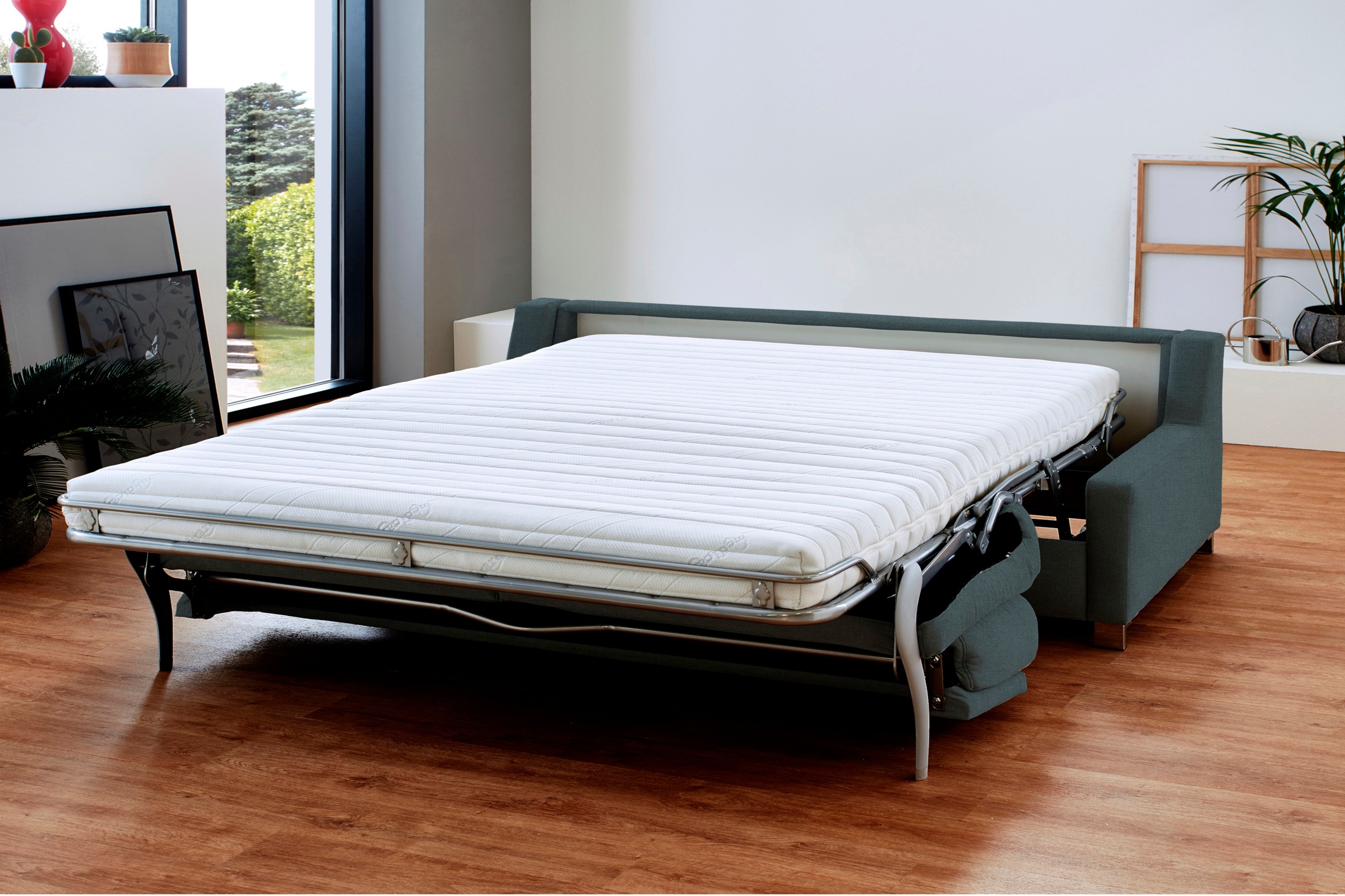 Bali Schlafsofa »Viola, Dauerschläfer mit Seitenkissen«, in 140er und 160er Breite, 3 Varianten, auch mit Ergoflex-Lattenrost