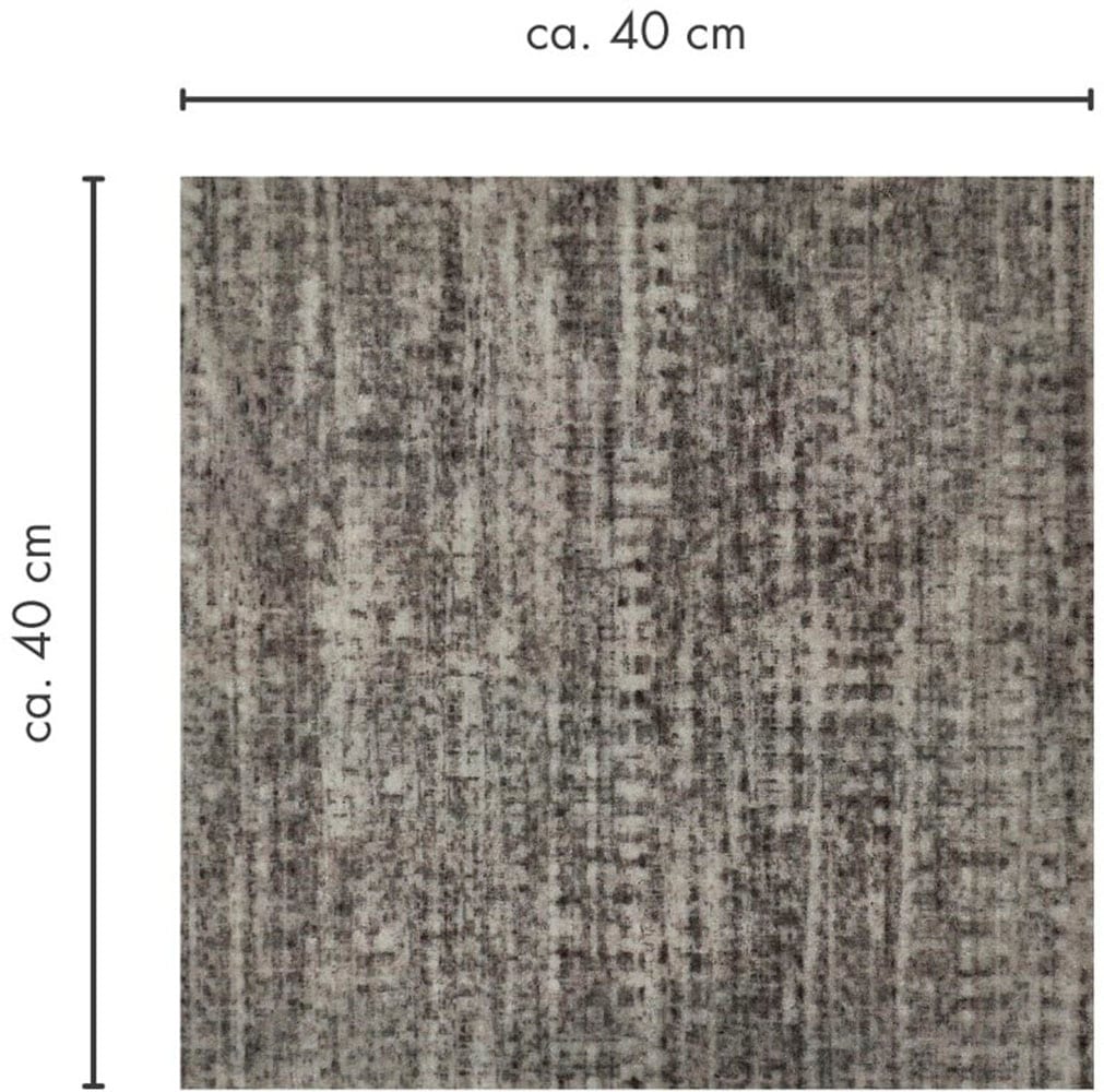 Andiamo Teppichfliese »Paris Nadelfilz«, quadratisch, 40x40 cm, selbstklebend, robust & strapazierfähig, 25 Stück (4 qm)