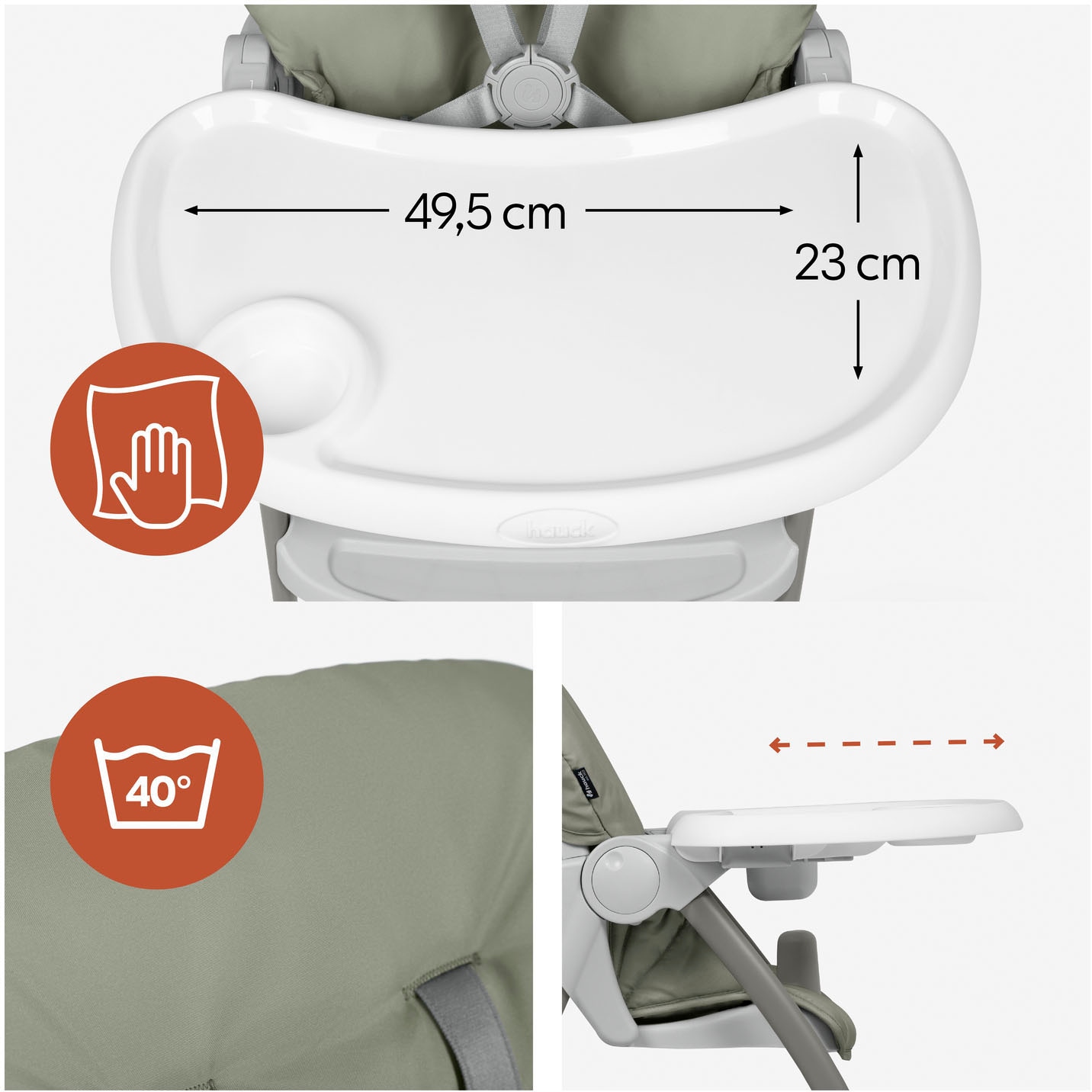 Hauck Hochstuhl »Sit N Fol« ()