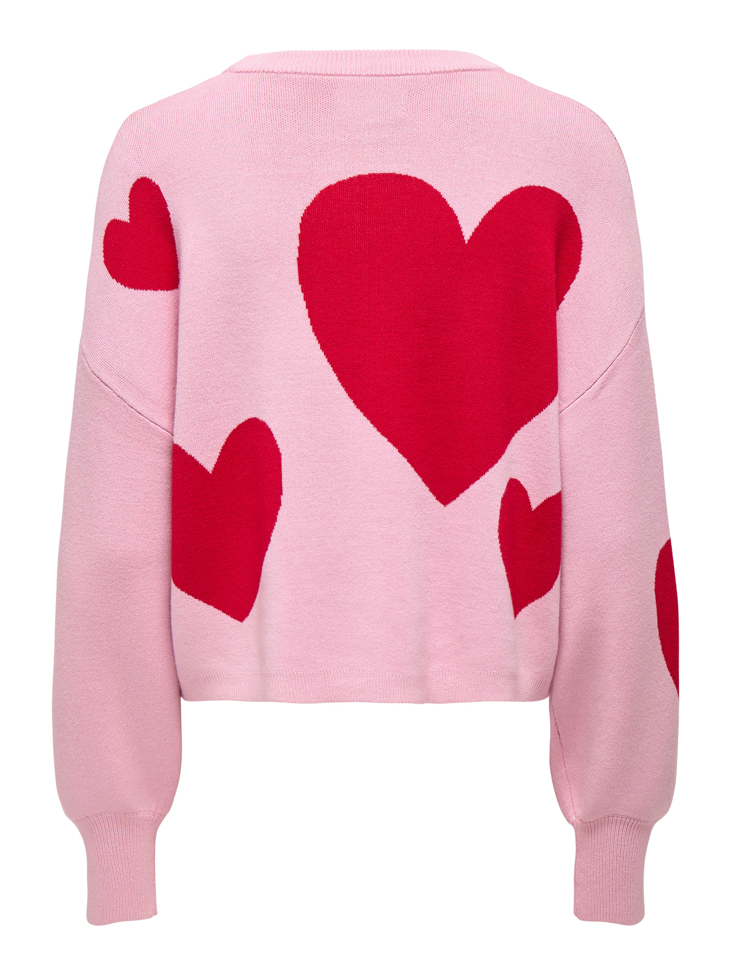 ONLY Strickpullover »ONLMONTANA LS JQ O-NECK CC KNT« mit Rippbündchen