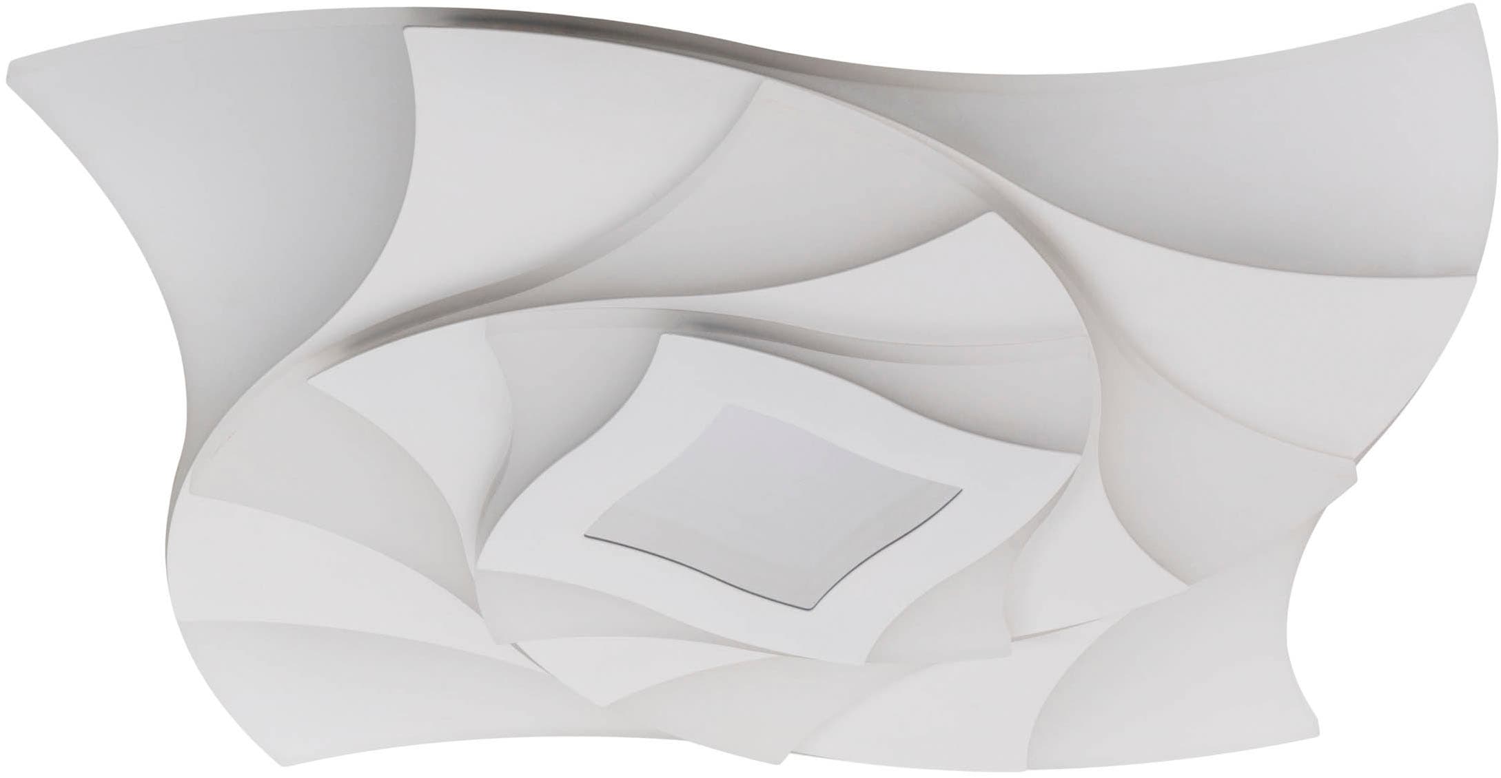 näve »Liora« LED-Modul 1 Stk. warmweiß - kaltweiß 3D-Effekt, CCT, Memory, Nachtlicht, dimmbar per Fernbedienung, weiß