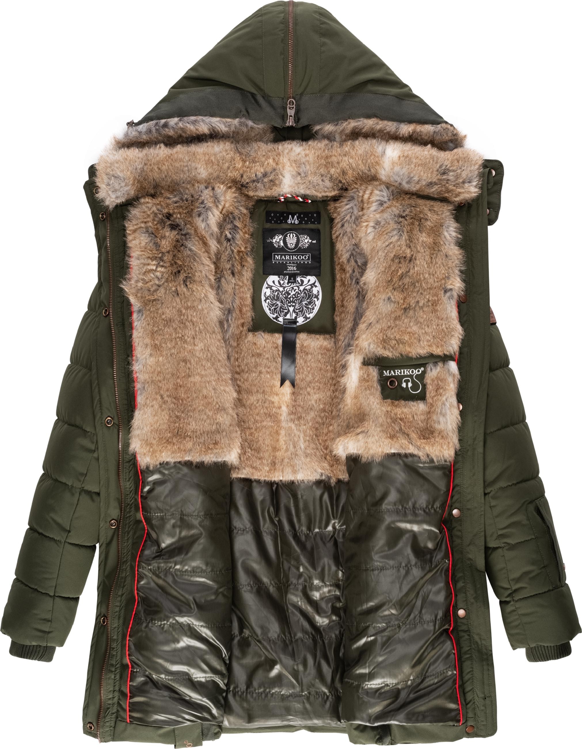 Marikoo Wintermantel »Wintermantel Lieblings Jacke«