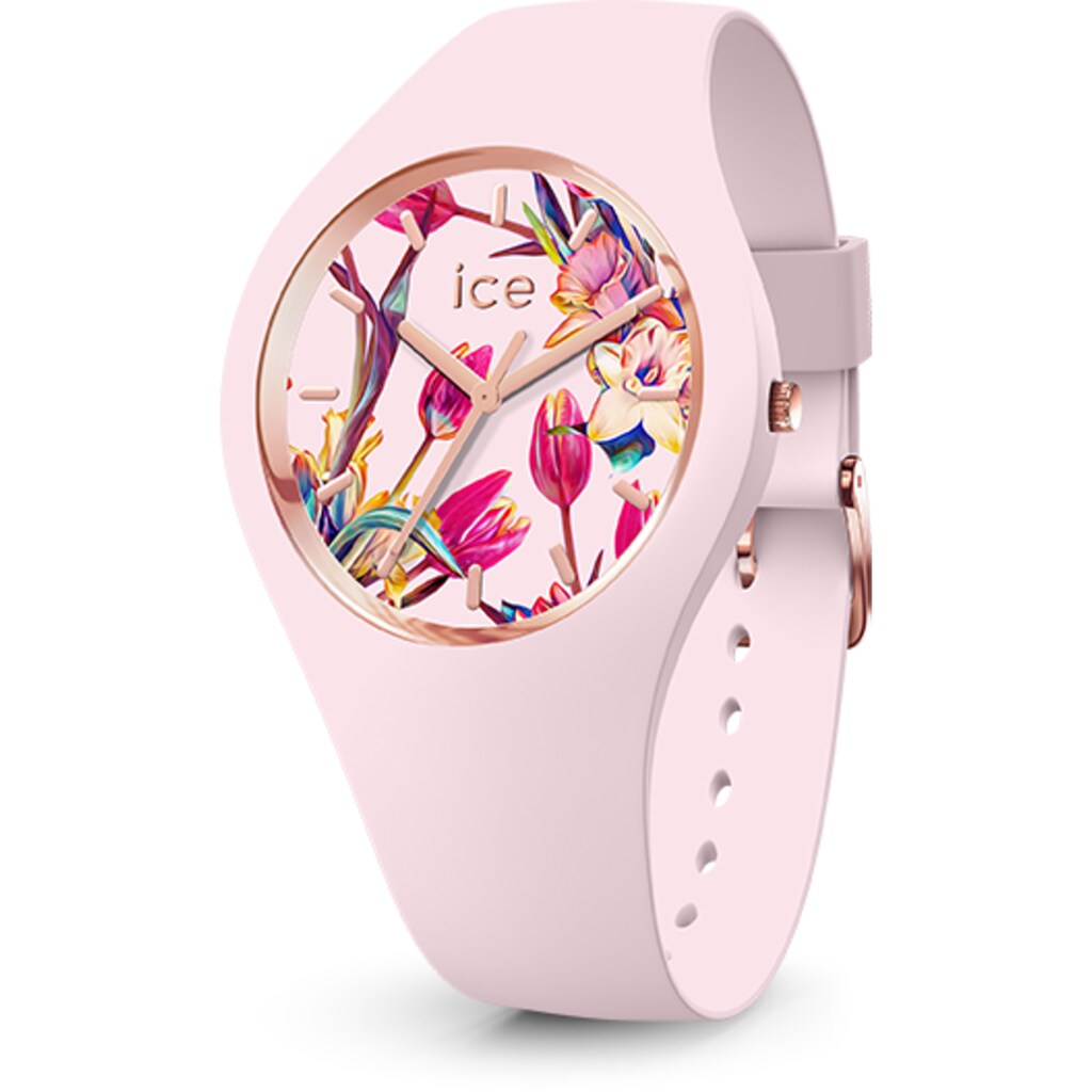 ice-watch Quarzuhr »ICE flower - Lady pink, 019213«