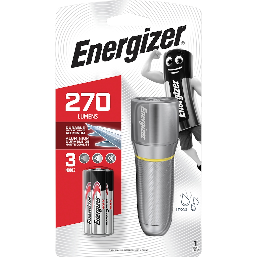 Energizer LED Taschenlampe »Vision HD Metal 3AAA 270 Lumen«