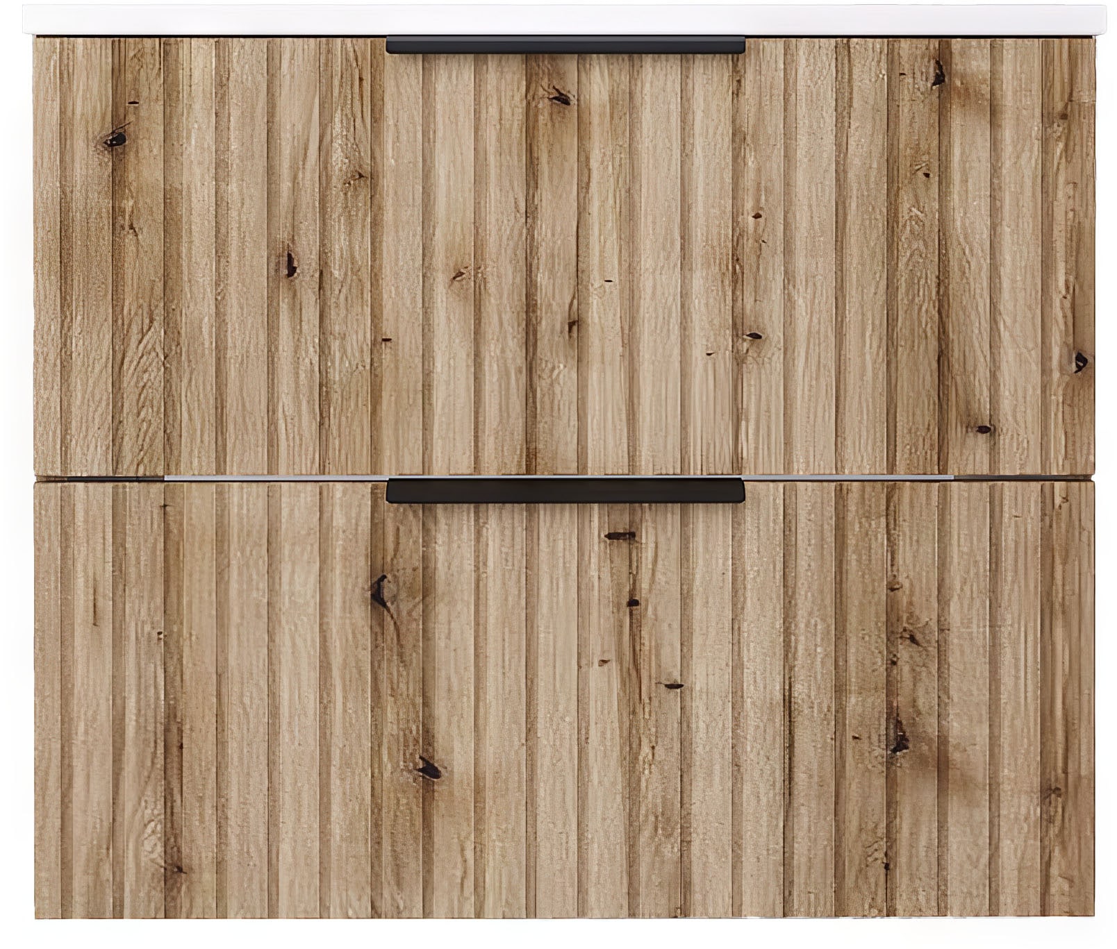 welltime Waschtisch »TIBU mit Waschbecken. 2 Schubladen. 2 Breiten (60/80cm) und 4 Farben« Badschrank mit Waschbecken, Softclose, Maße B/H/T: 61/53/47 cm