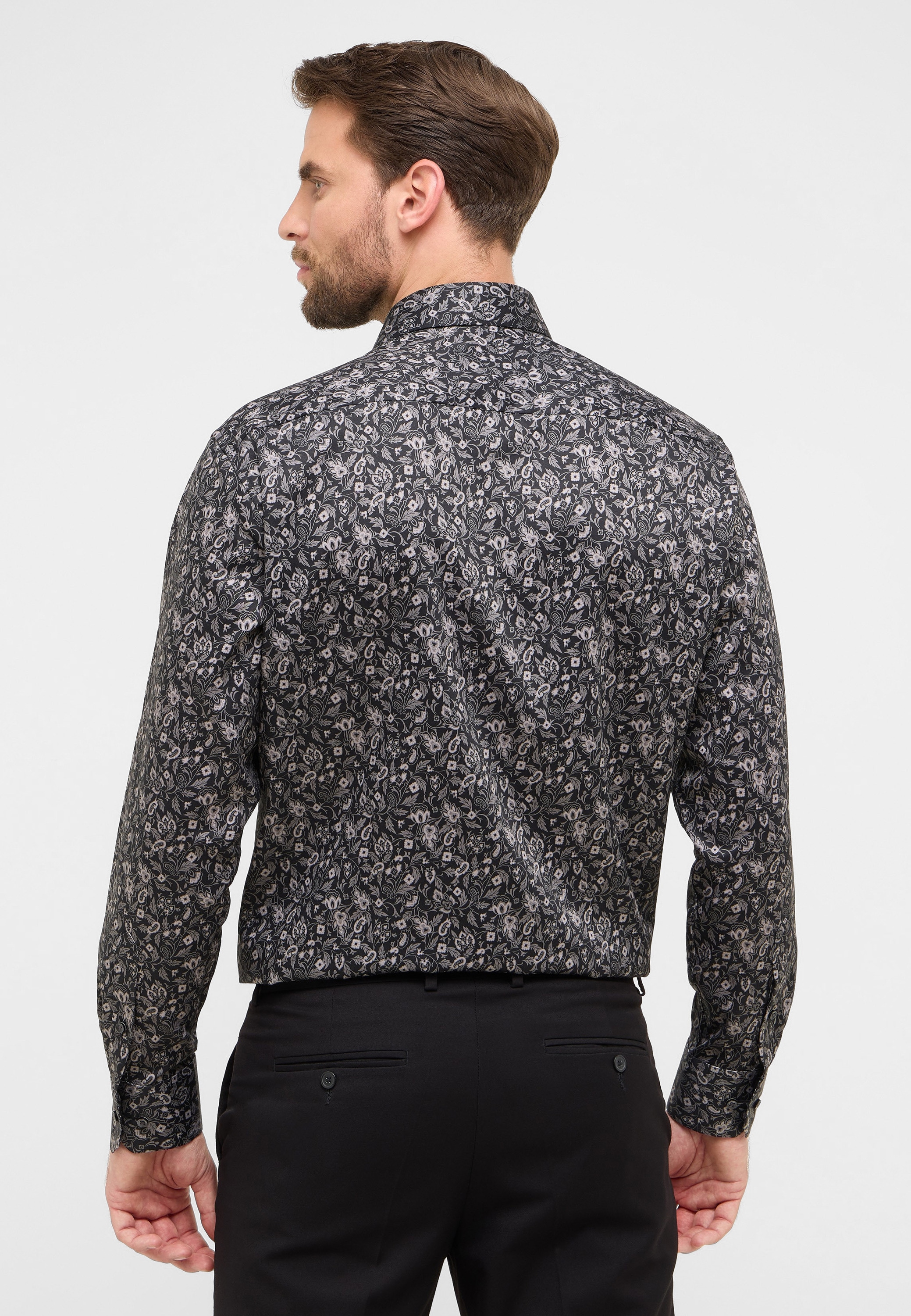 Eterna Langarmhemd »COMFORT FIT« NON IRON (bügelfrei)