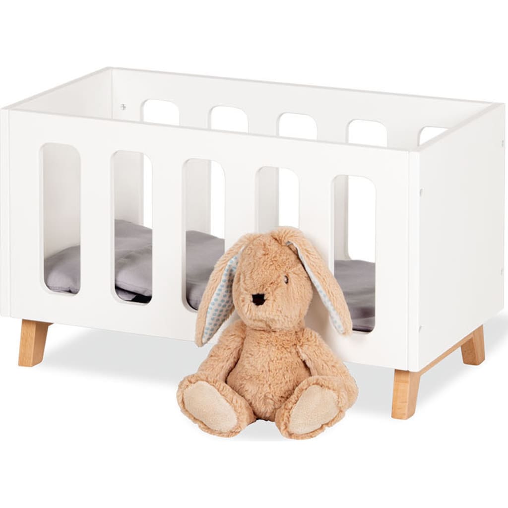 Pinolino® Puppenbett »Marit«, (Set, 4 tlg.)